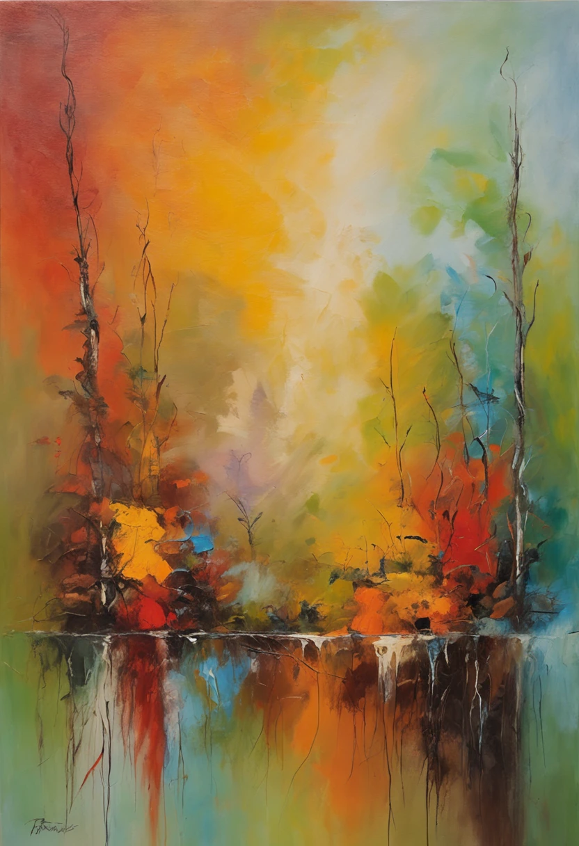 homem arqueiro de pele escura, in the forest oil painting