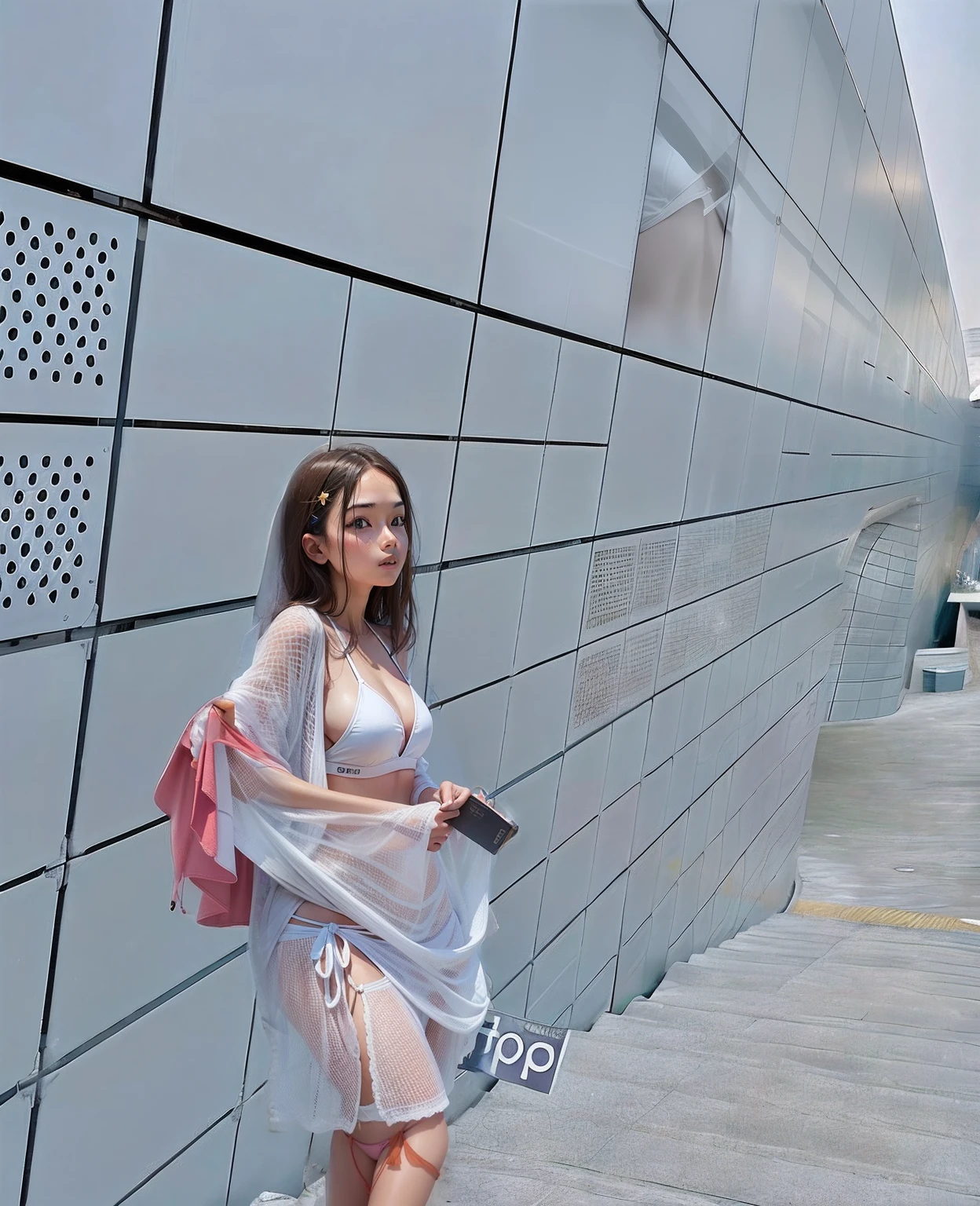 replace whole cloth with bikini,