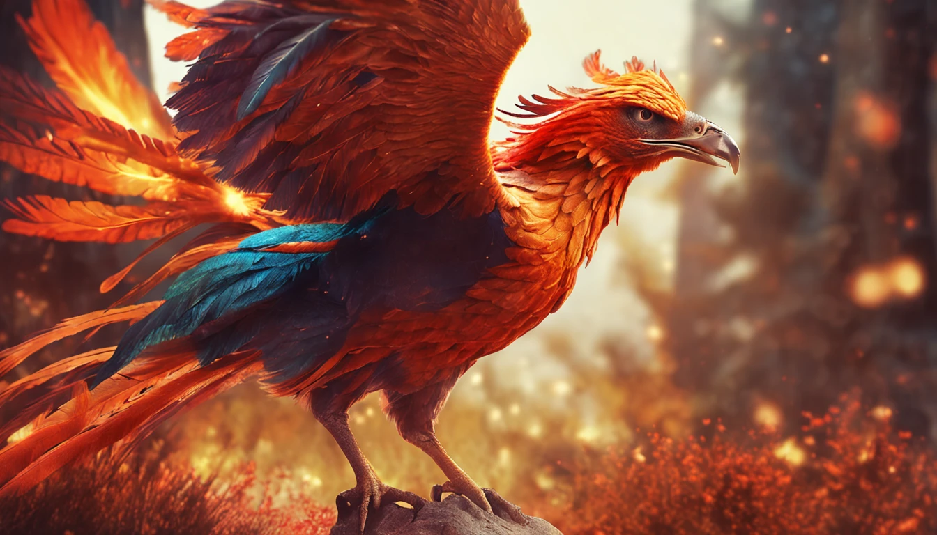 The Phoenix, A sacred bird in Greek mythology
