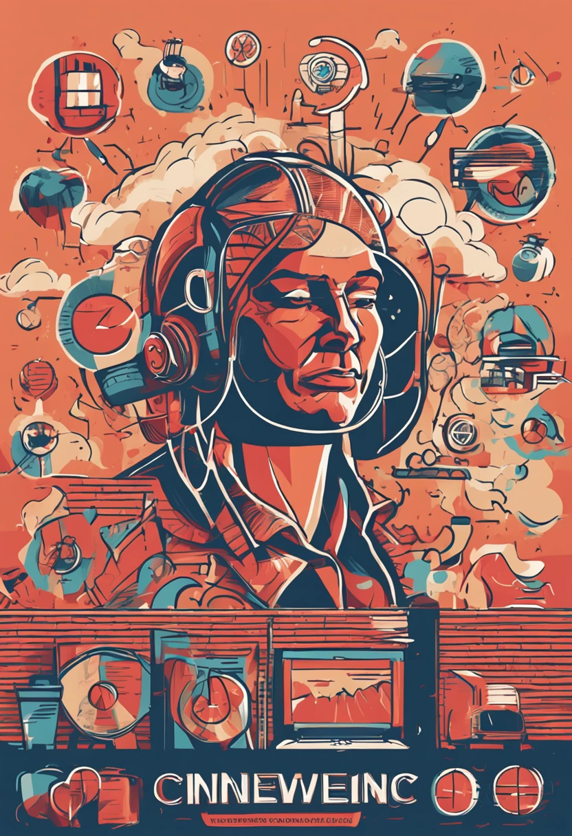 A person rewarding themselves after completing a task or a portion of a task, Visual representation of a person's brain with negative thoughts being replaced by positive ones