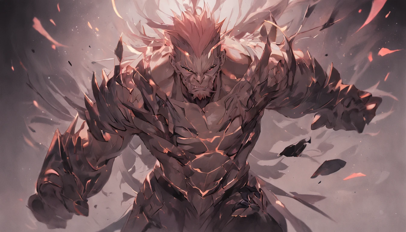 (Best image quality,超高分辨率,最好质量,ultraclear,Works of masters,s the perfect face,exquisite facial features,)darksiders art style、malefocus,armour,multi view,Facial hair,standing on your feet,full bodyesbian,sbeard,obi strip,trouser,short detailed hair,looking at viewert,mitts,Shoulder blades,Fingerless gloves,Gray hair,Reference sheet,big muscular male,mitts,whaite hair,Mature male,concept-art,boots,Black pantsuit,Watching from behind,Arms on both sides,musculous,chest plate,pauldrons,pelvis curtain,Armor boots,Bala,Artist name,greaves,turning around,Keep your mouth shut,black glove,Upper stand,scars on eyes,lbeard,with light glowing,Black shoes,Clenched hands,a scar,oud,ssmile,Alternating clothing,greybackground,Dark-skinned males,Masculine,wrinkly skin,character name,back,Pedras preciosas,simplebackground,A old man,Leg nails,By bangs,with black background,scars in the face,((three sided view,full body,simple background,multiple views,highres)).