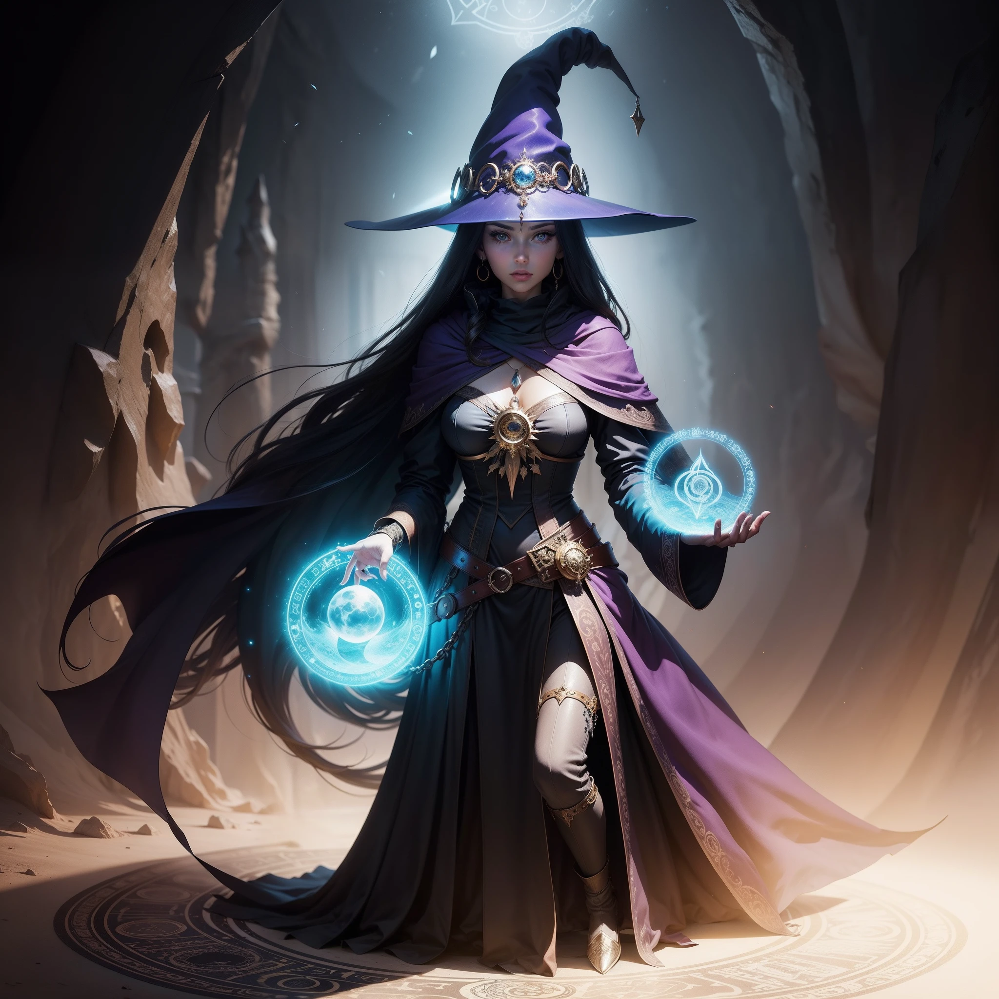 Magic Circle witch concept art fantasy
