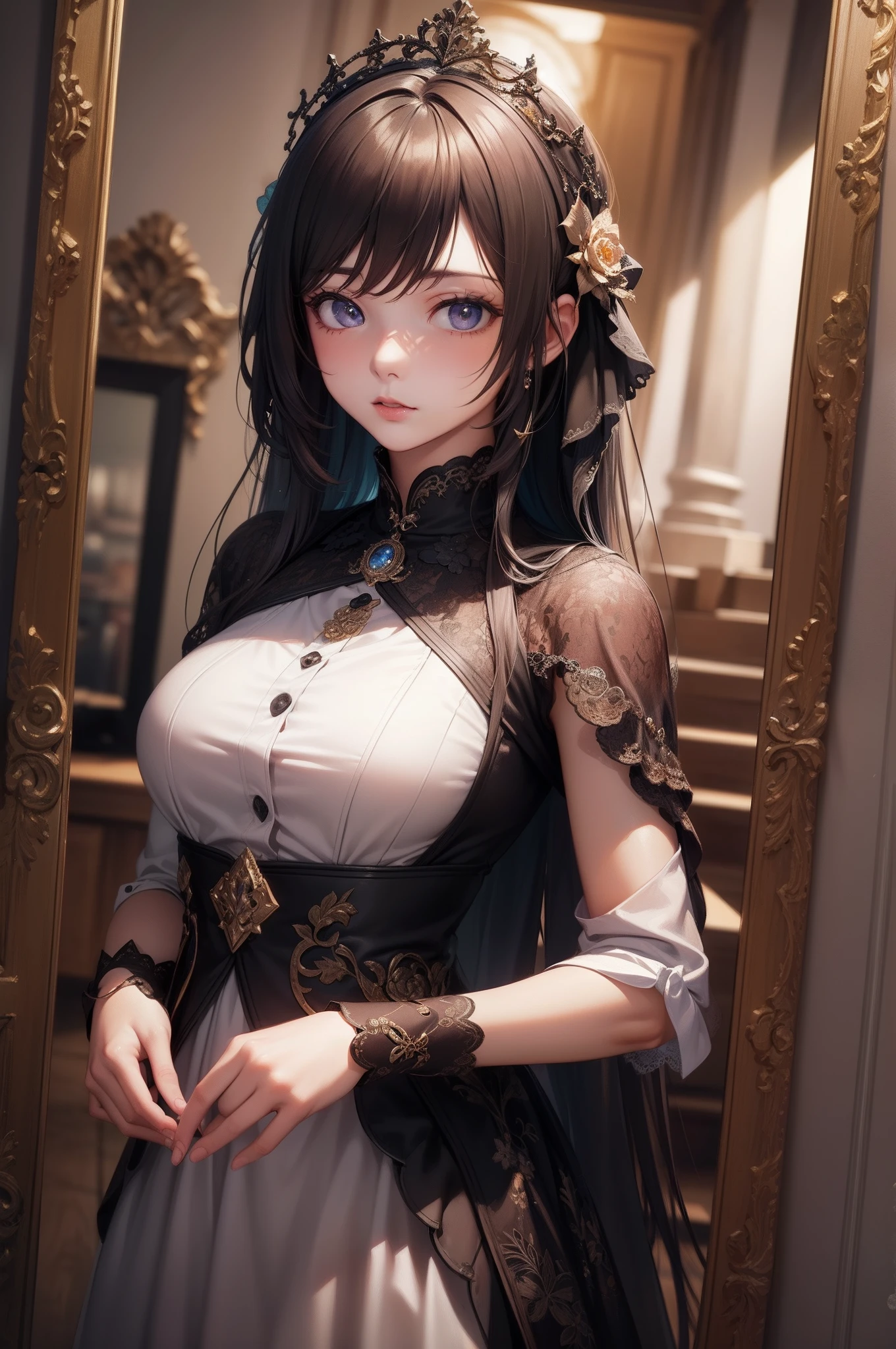 neko masterpiece, top quality, best quality, official art, beautiful and aesthetic: 1.2), (1girl), extremely detailed eyes, (fractal art: 1.3), colorful, more detailed, (perfect face), glowing skin, hdr , (vibrant colors, (best quality:1.1), (masterpiece:1.4), (nonsense:1), ultra detailed, official art, masterpiece, (best quality:1.3), reflections, extremely detailed cg unity 8k wallpaper, detailed background , (best quality:1.1), (masterpiece:1.4), (nonsense:1)