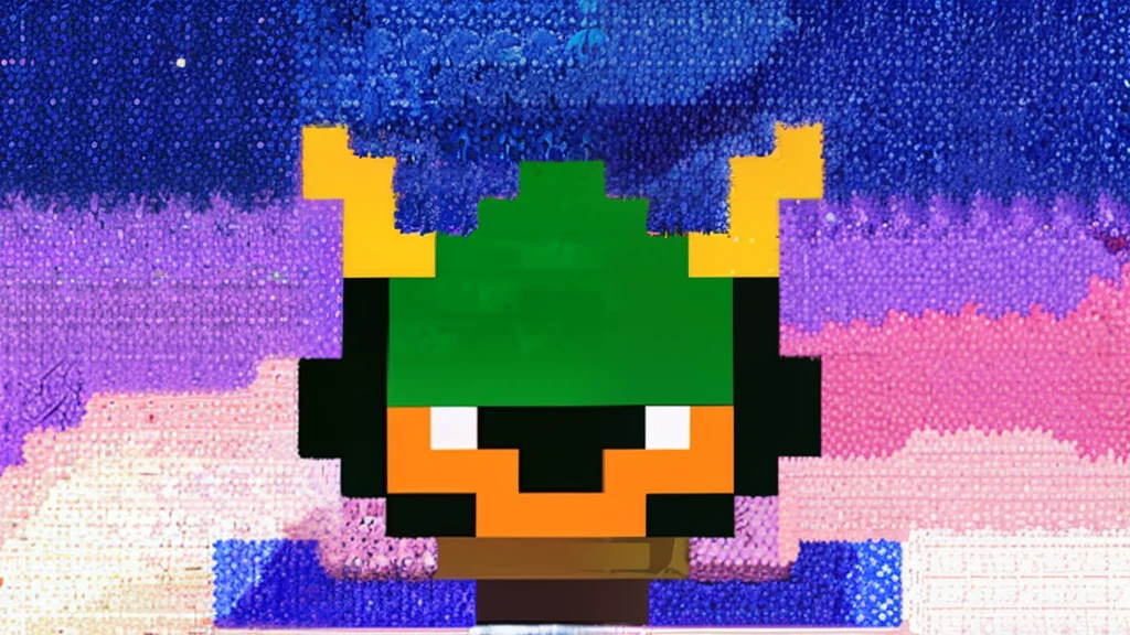 鸟山明风格，Flat pixel games《dragon quest》，Game monster design，（angelicales：1.4），16-bit pixels