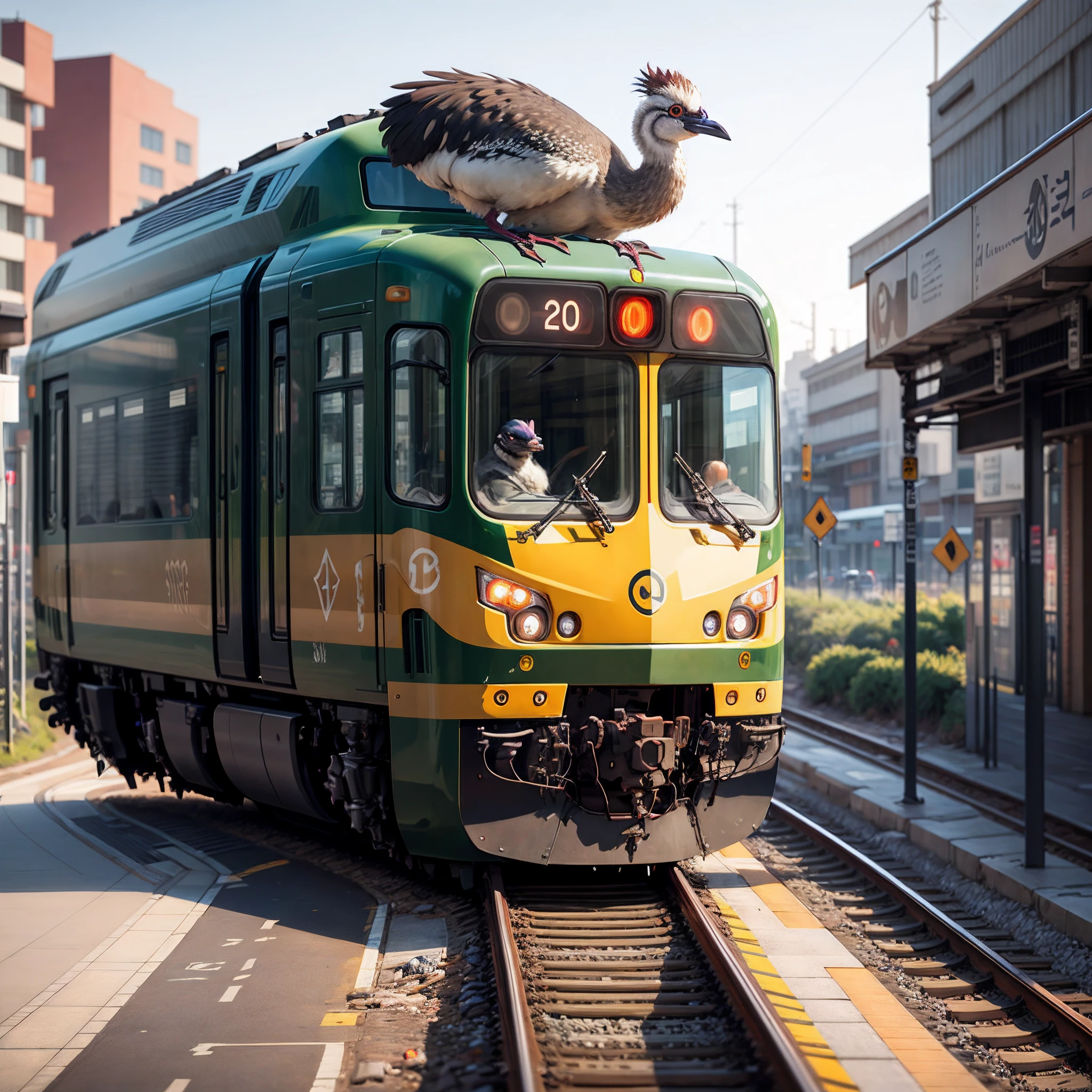 Intelligent Fuxing EMU train