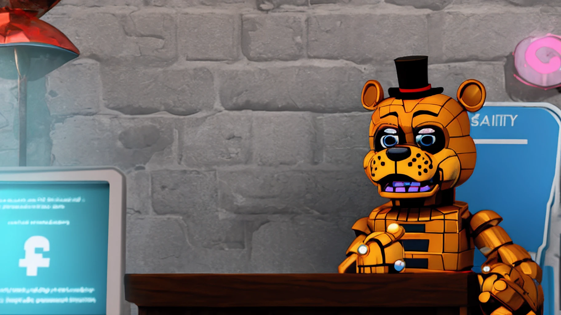 fnaf security breach ruin glamrock freddy