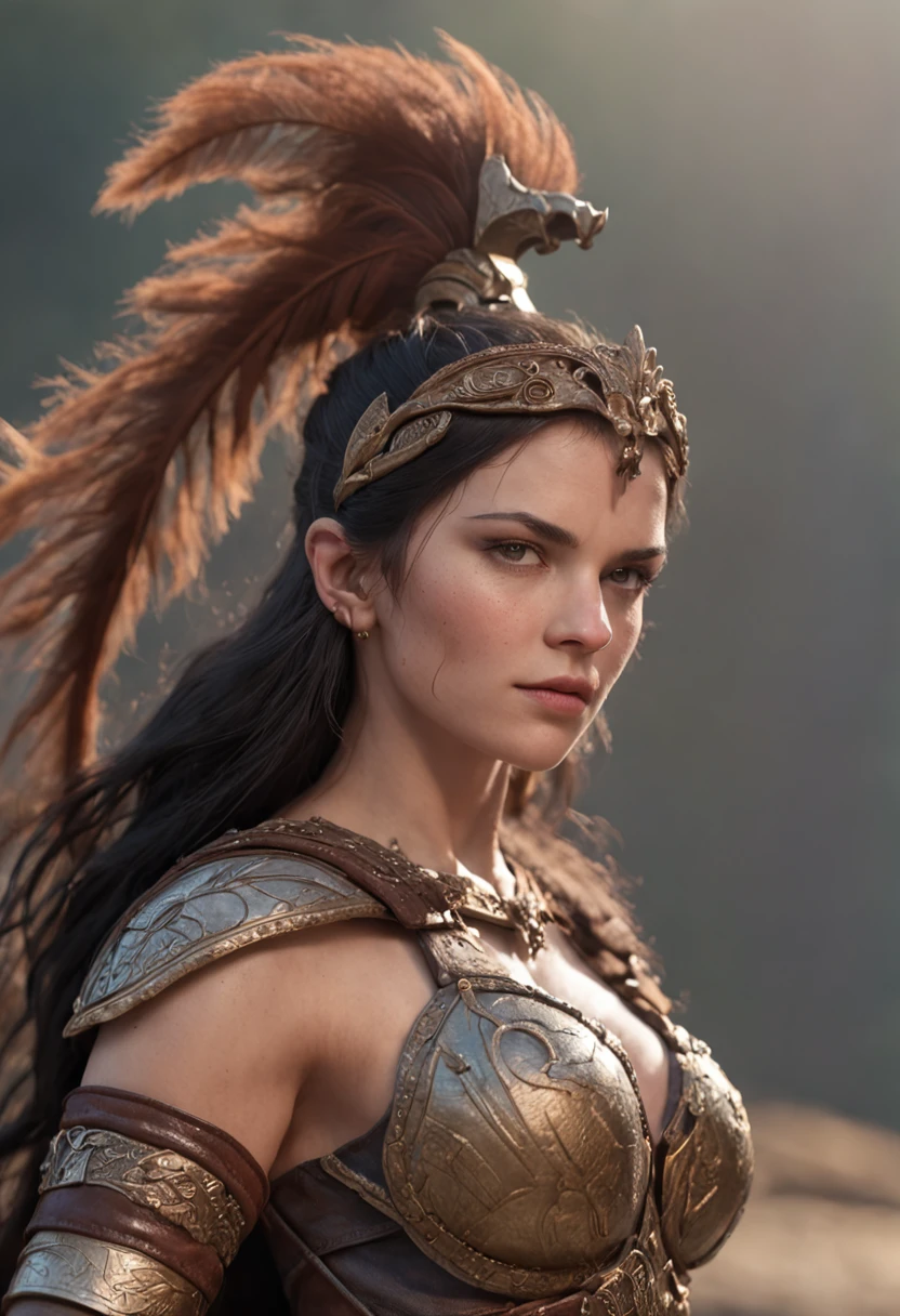 (extremely detailed CG unit 16K wallpaper:1.1), (Denoising strength: 1.45), (tmasterpiece:1.37), game style, Warrior Princess Xena, hyper HD, dark fantasy