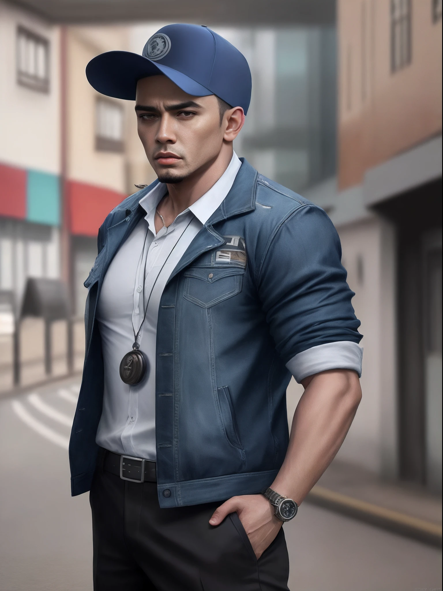 imagem de gangster ultra realista