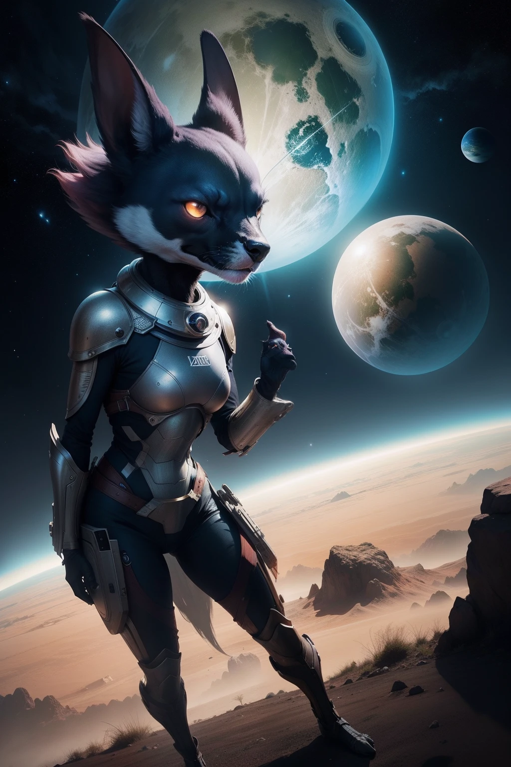 strange creatures teem in an exoplanet