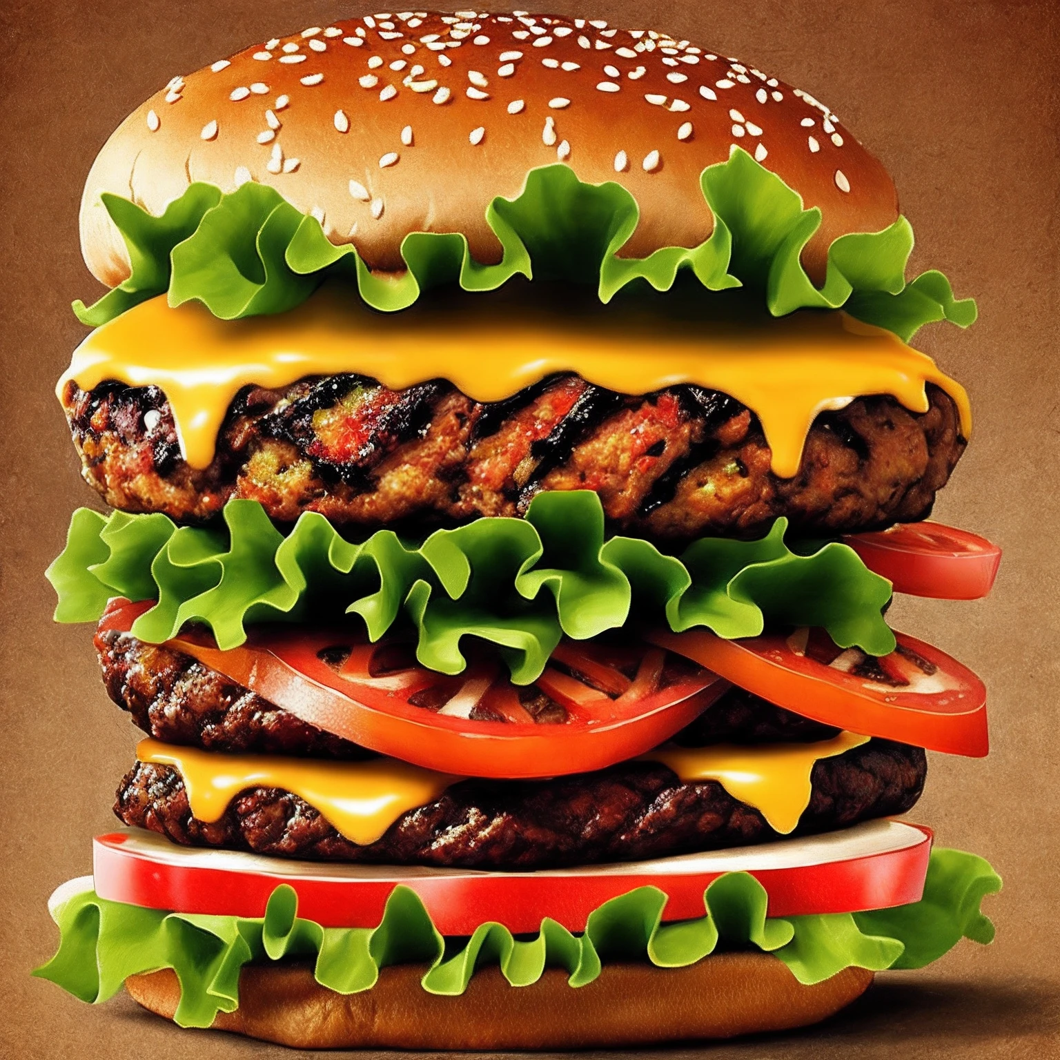Fundo amarelo, fundo vermelho, Burgers background, detalhes realistas, largura 400X650, fundo de lanches, sem pessoas apenas comida