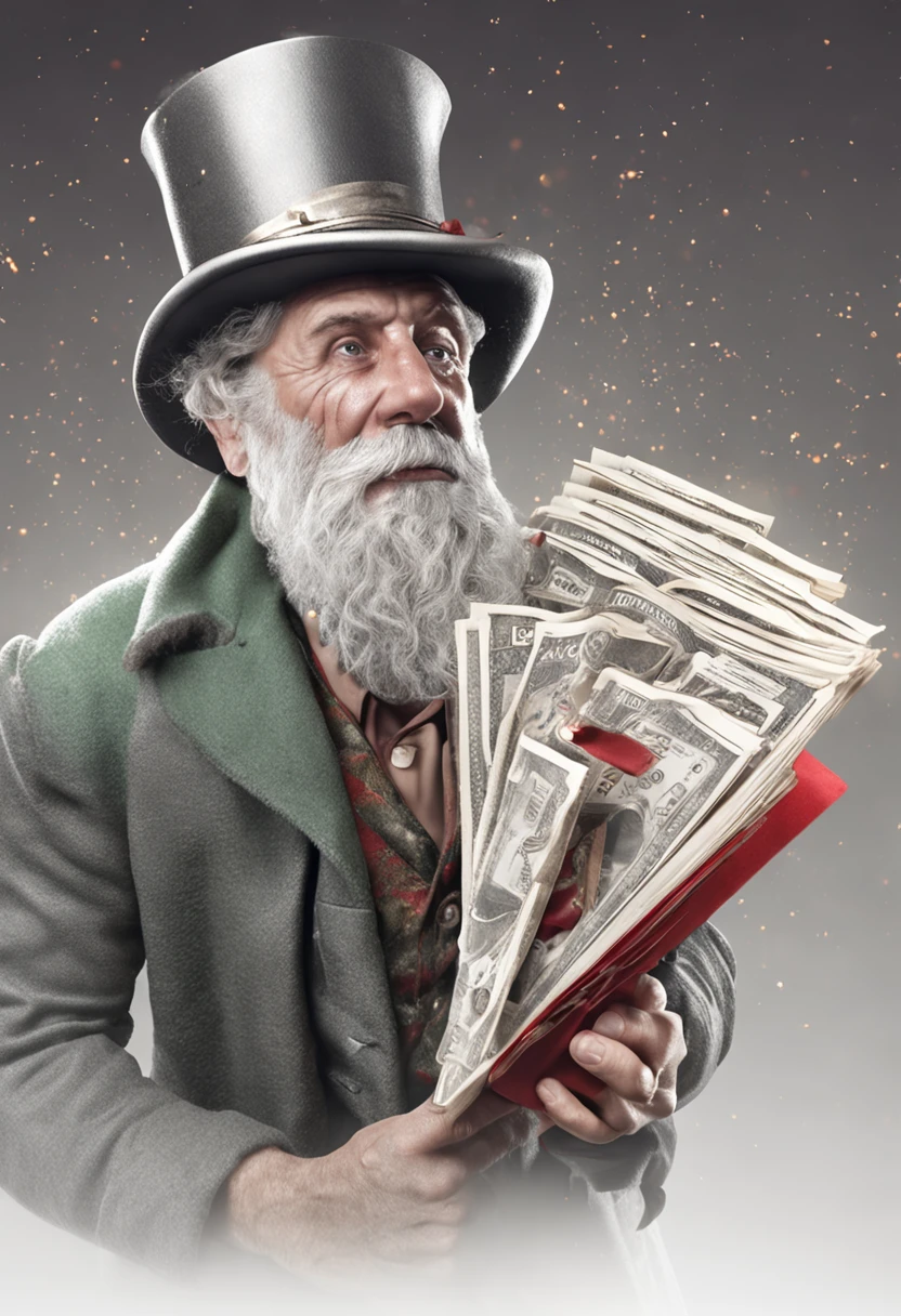 gnomo jovem, sem barba, Magician's hat holding an allude on white background