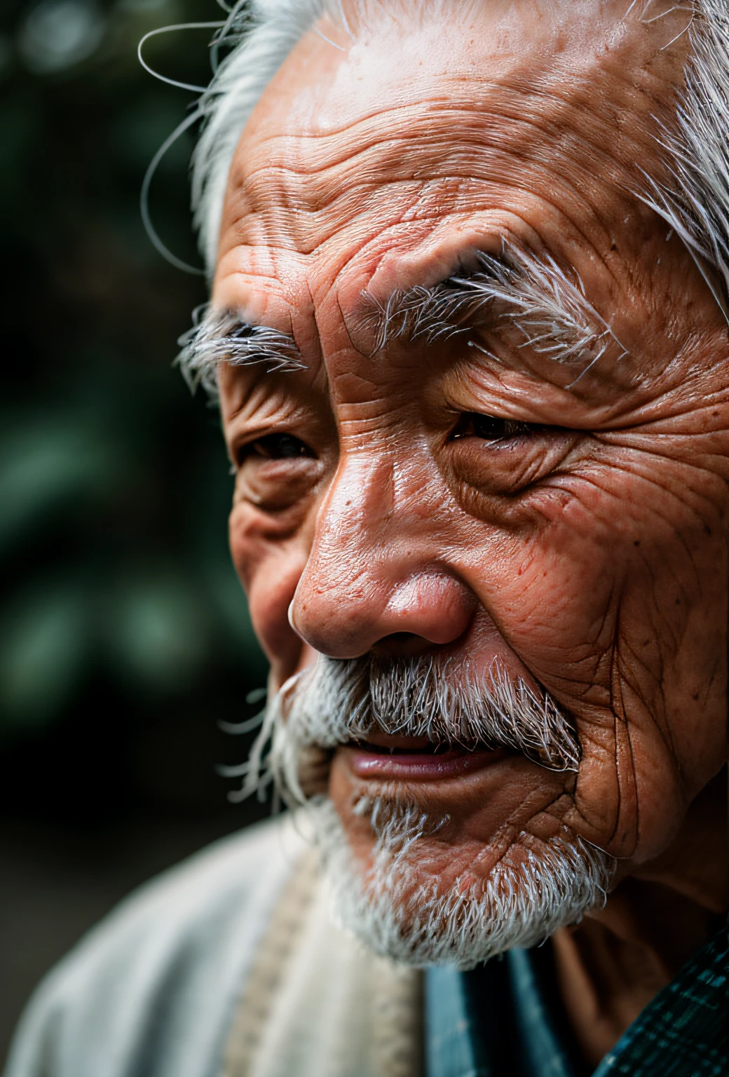 RAW photo of a japanese old man, cinematic, small details, photorealistic, ultra-realistic photo, 8k uhd, dslr, soft lighting, high quality, film grain, Fujifilm XT3, (masterpiece),