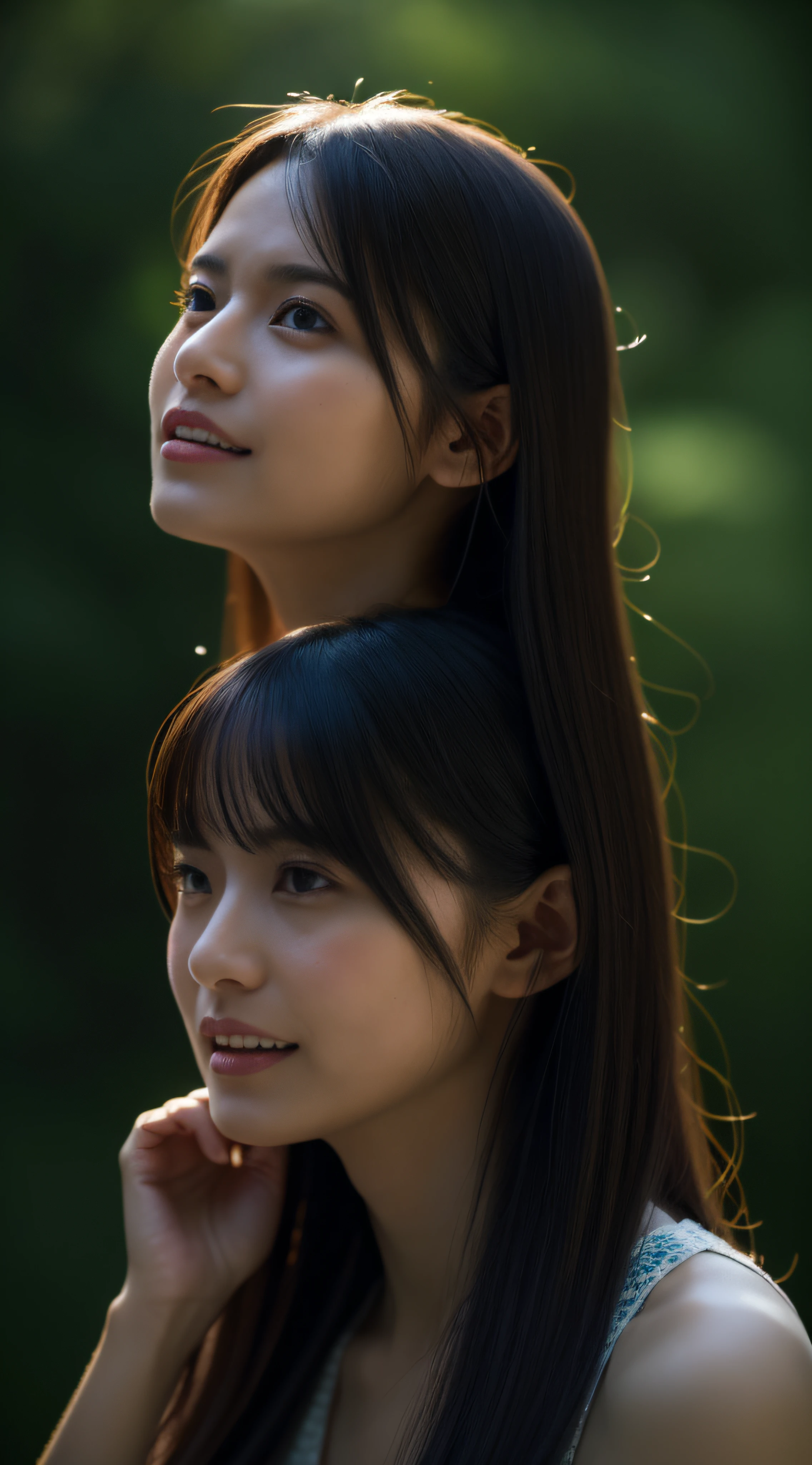Natural dark hair woman posing for camera, Full Body Pose, sad, grief, Stylish updated hairstyles, hair in bun, Straight hair, screaming in pain, Pretty Face, sobbing, Crying, facial features mix of Aya Yamamoto and Tamarina Matsui and Asuka Saito and Mao Akiyama, petite body, The photo looks as if it was taken with a Sony A7 III, Professional Photographer, dark ambiance, Edge lighting, Cinematic, candles, witchcraft, Full body portrait, Hyper realistic, Beautiful face, 8K, Full body portrait, Elegant, Natural lighting, Sharp Focus, Very detailed face, Beautiful face, Smiling, Happy, 64k uhd, nffsw, Beautiful soft skin, 50 millimeters, low illuminance, dark and mysterious atmosphere, Vivid skin, Photorealism