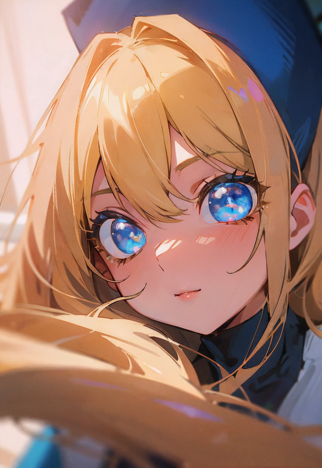Sexy and very beautiful face, swaying eyes and bangs between eyes, shiny shiny beautiful very long silky bright natural natural blonde, sexy , beautiful cute blue eyes, beautiful and nice babe girl