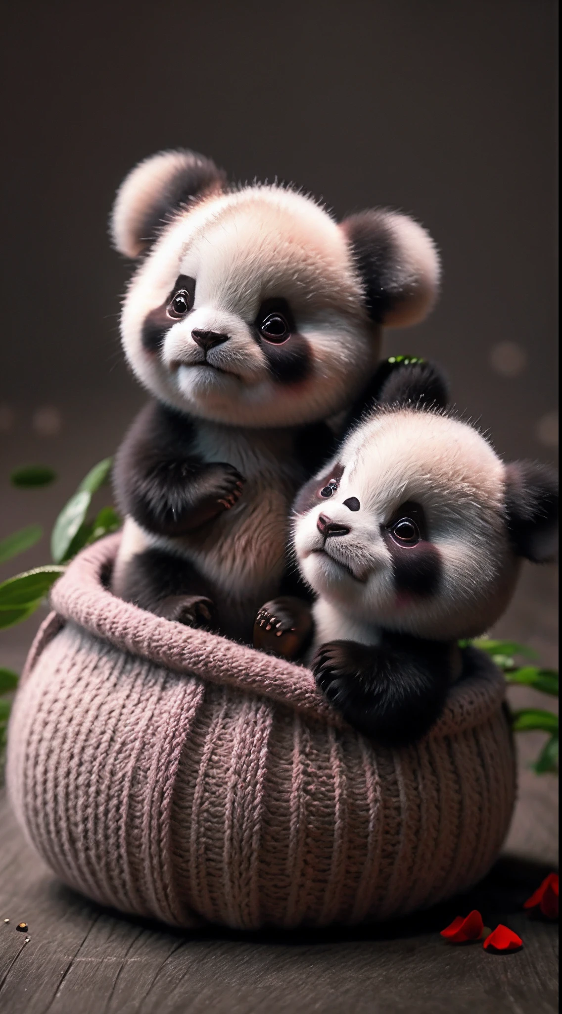 pandas,bblurry,florals,naturey,No_Humanity,heal,to8contrast style,Dark_glam,wearing cute clothes,(ultraclear,RAW photos,best qualtiy,tmasterpiece:1.2)