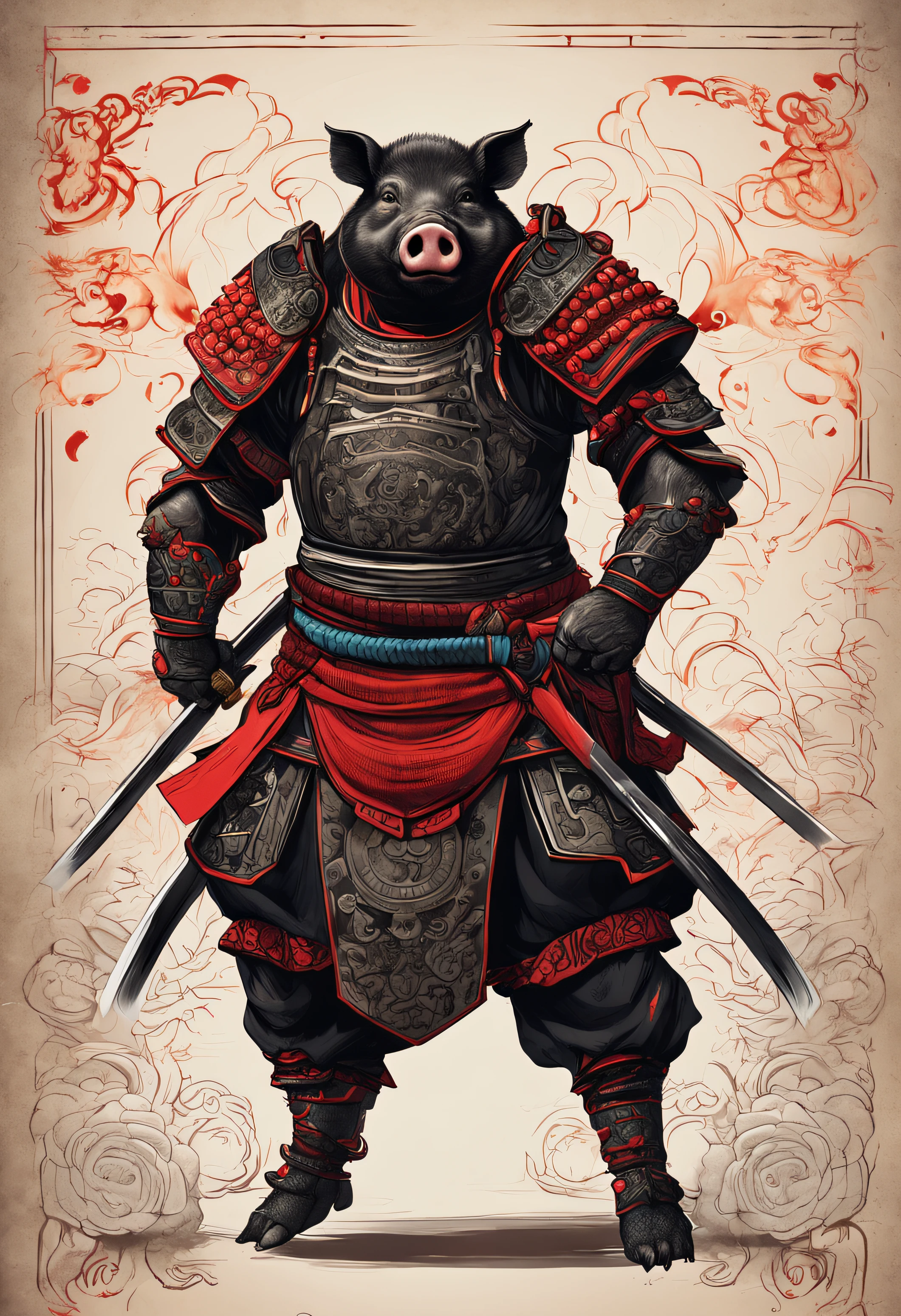 arafed fut sumo fighter woman in kimono with blood on her body, hyperrealistic full figure, extremely detailed woman, hyper realistic illustration, hyperrealistic illustration, pinup art, (real life big fat mom:1.5), heavy ink, hyperrealism concept art, realistic bikini, inspired by Torii Kiyonobu I, yayoi kasuma, pinup body, by Dave Arredondo