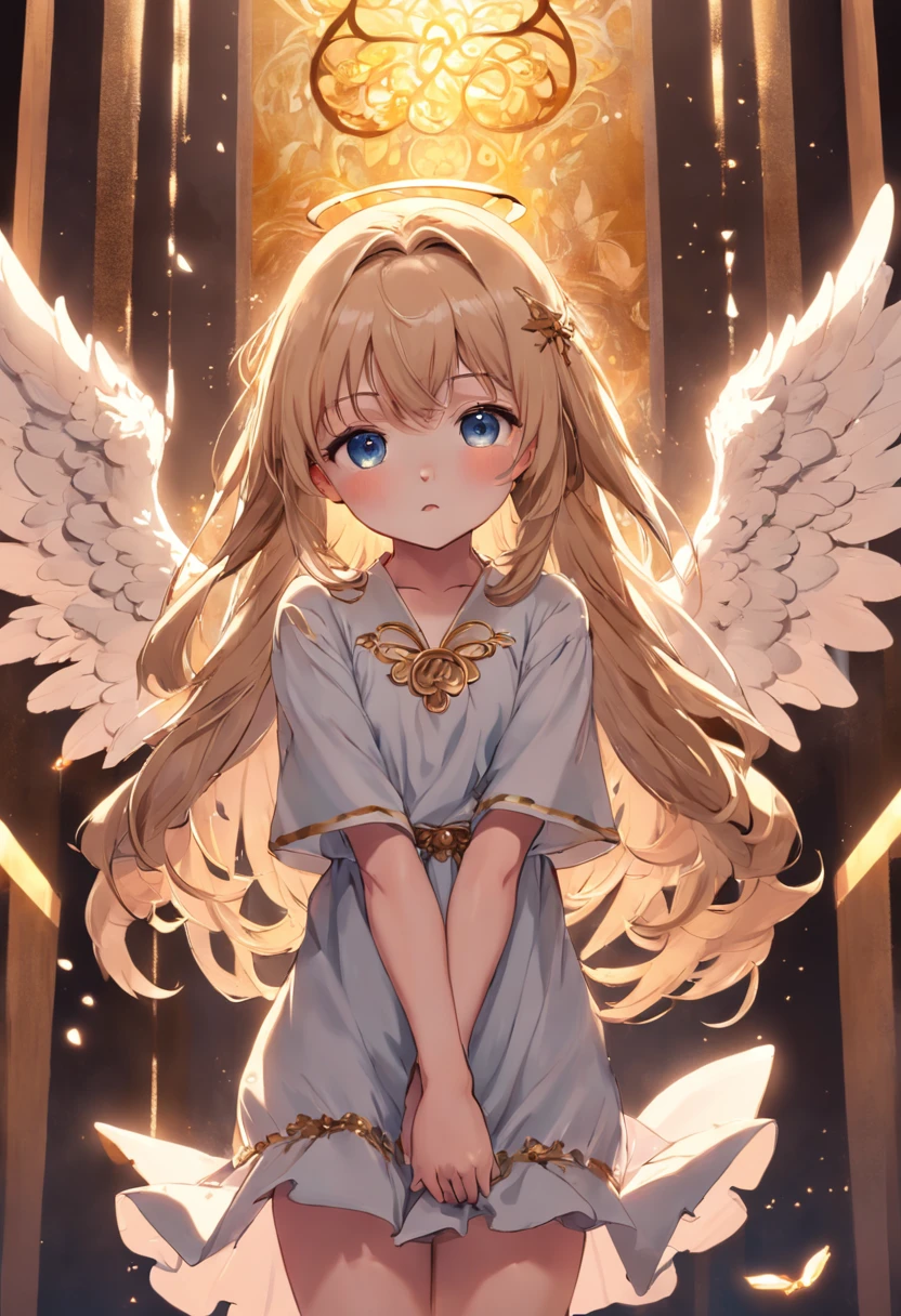 Angel cute girl