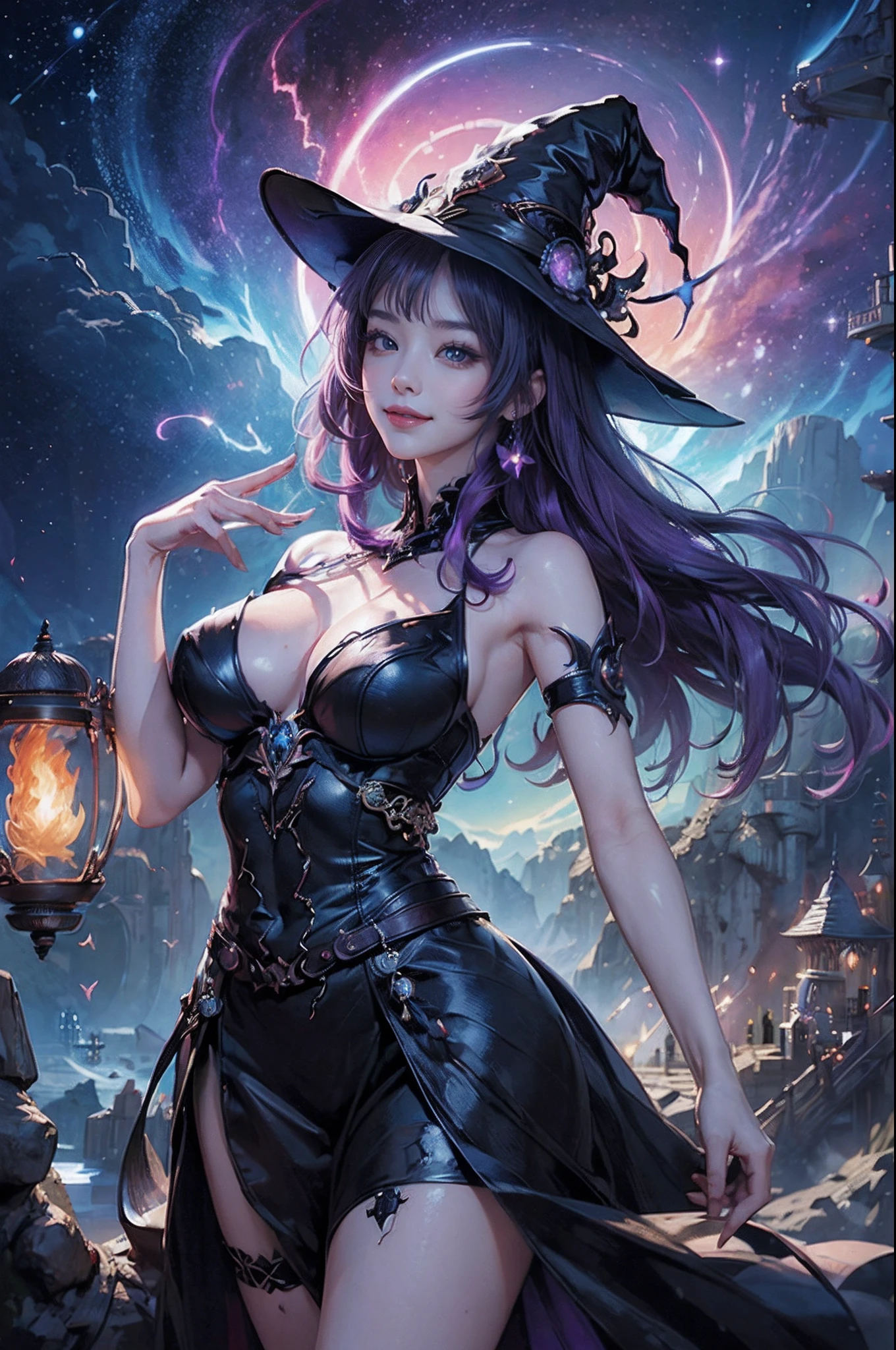 beautiful countenance、Bewitching smile、