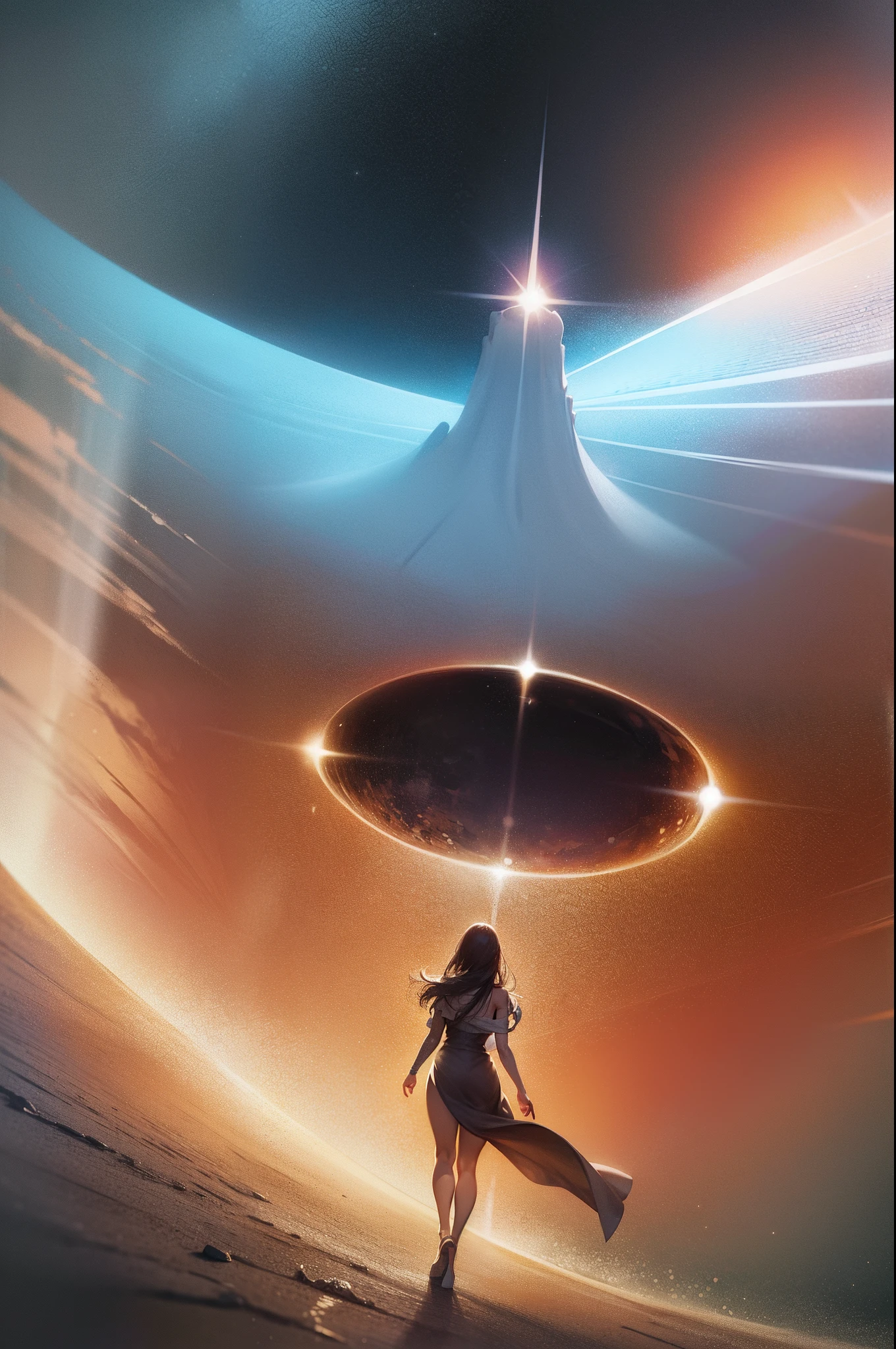 "The stunning embodiment of the universe's magnificence."
