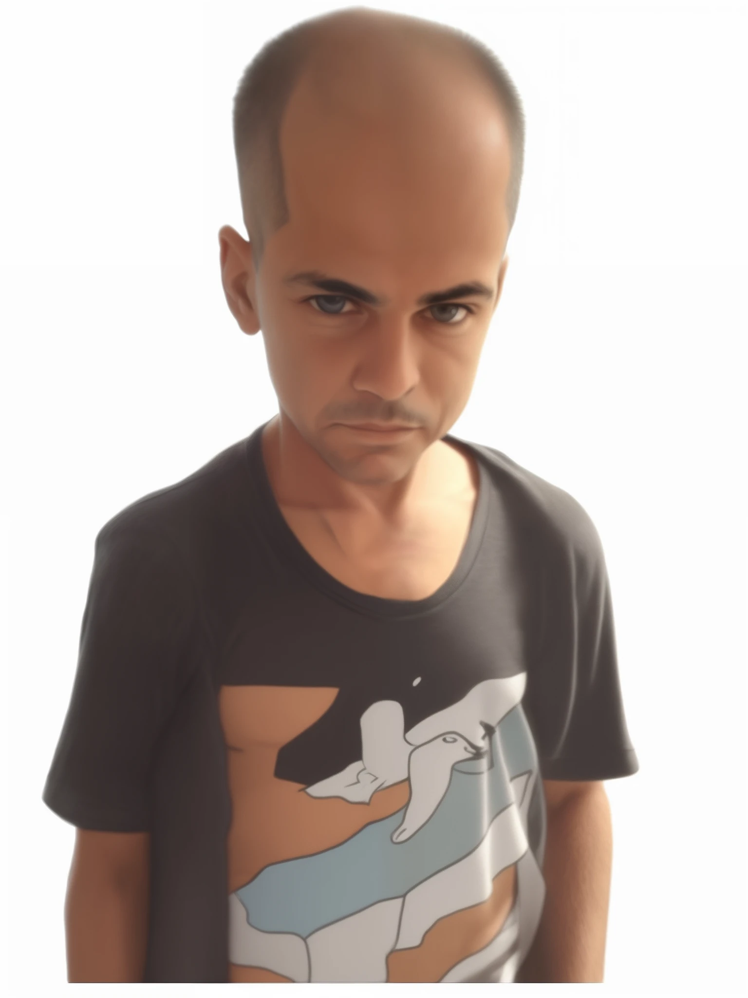Menino careca, Stubborn, pardo
