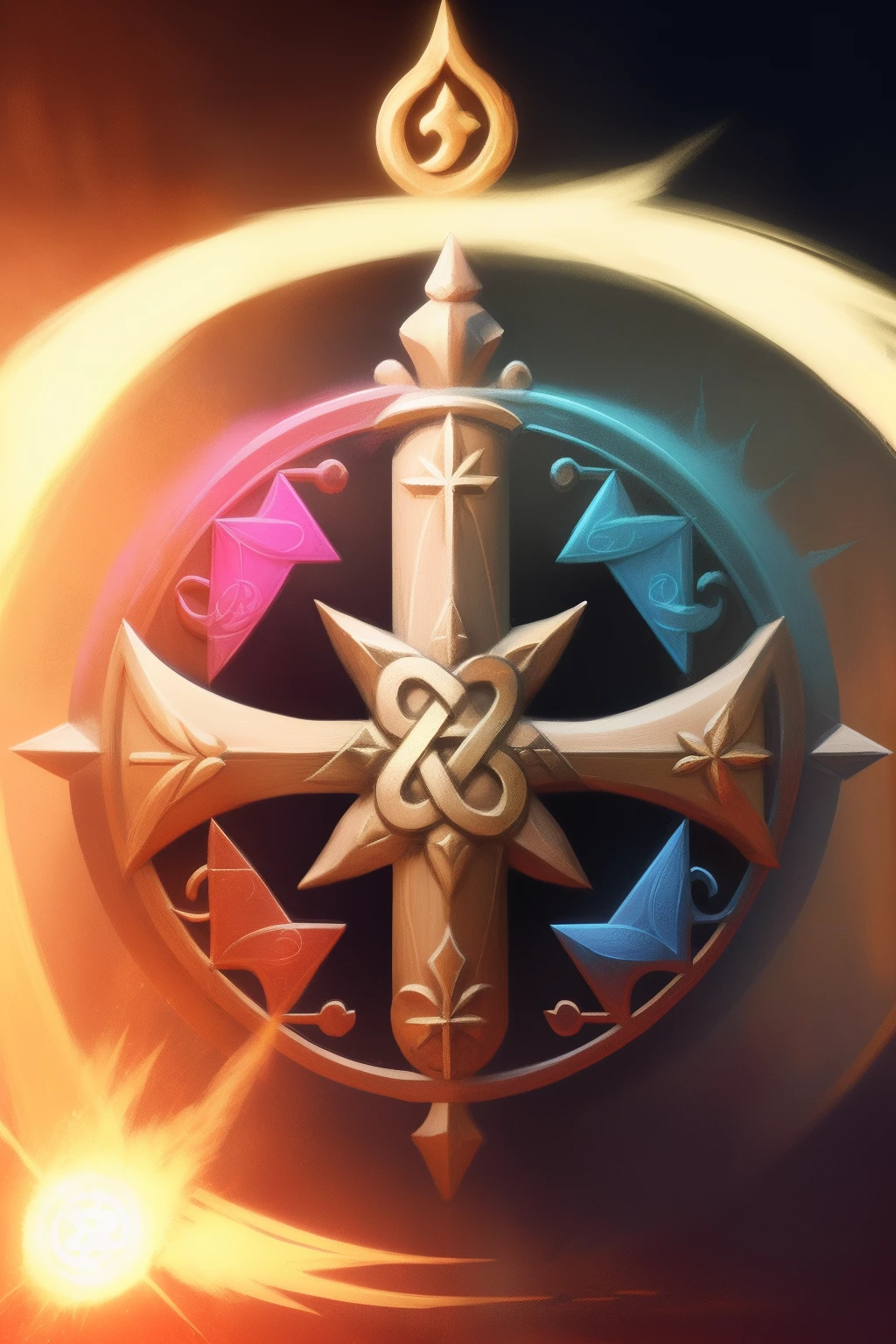 Sacred symbol, Spell icon, barrier
