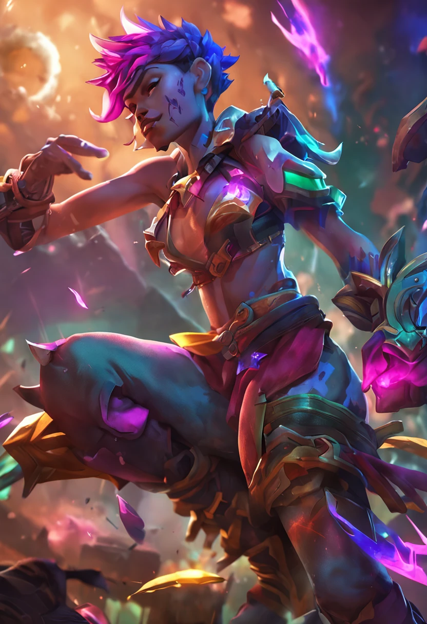 crie uma arte do Proplayer de League of legends, "kami"