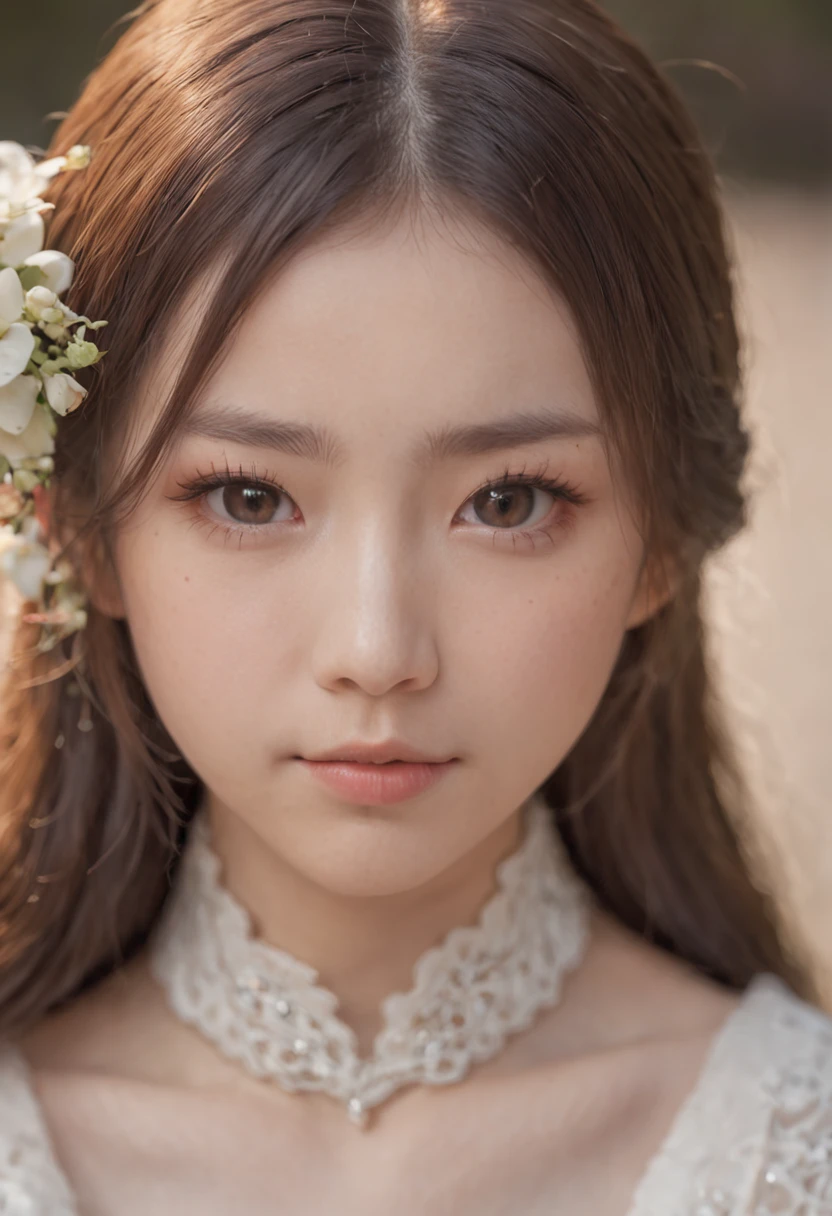 japanaese girl,Full body like, Naked, hair straight, Petite,18yr old,Crying face