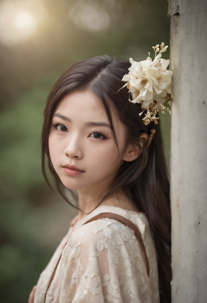 japanaese girl,Full body like, are worn, hair straight, Petite,18yr old,Crying face,