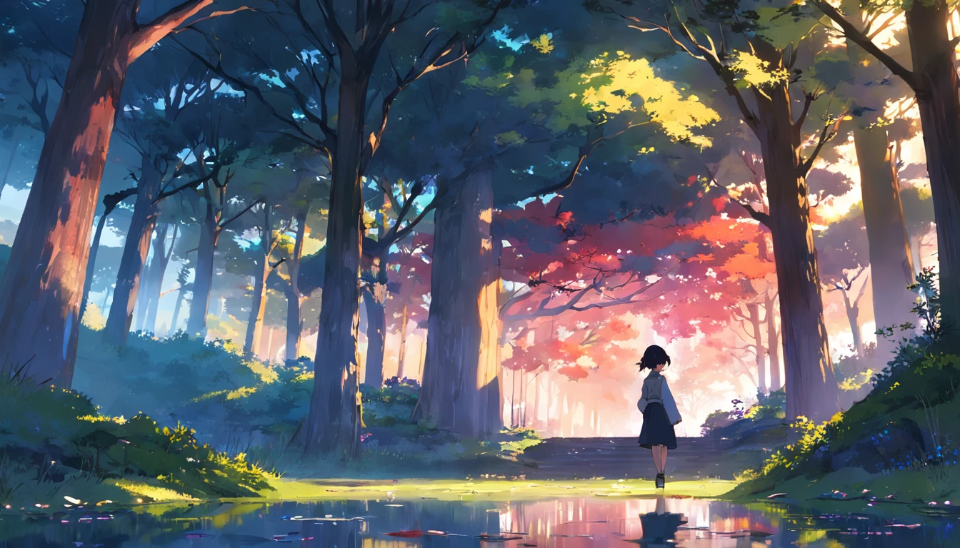 Beautiful Landscapes、Beautiful light source、End of summer