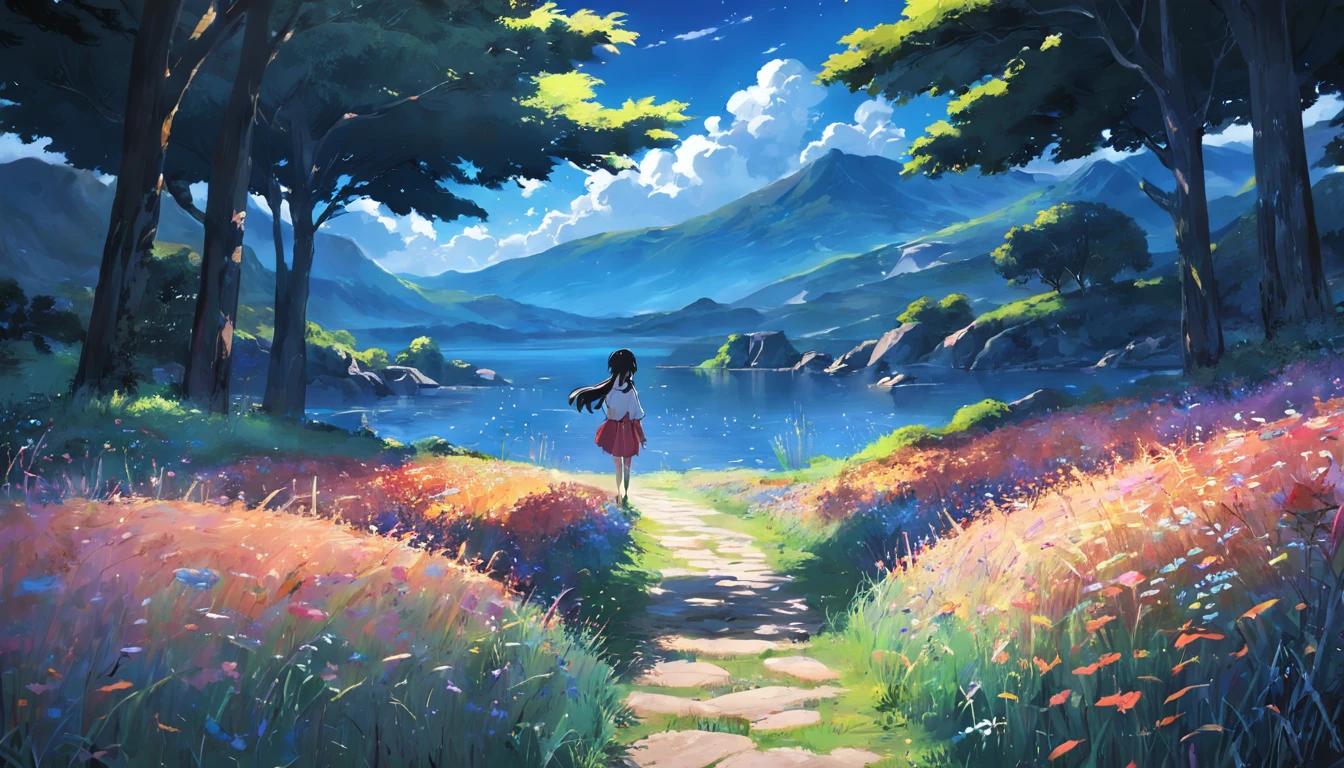 Beautiful Landscapes、Beautiful light source、End of summer