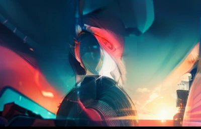 Face facing the screen