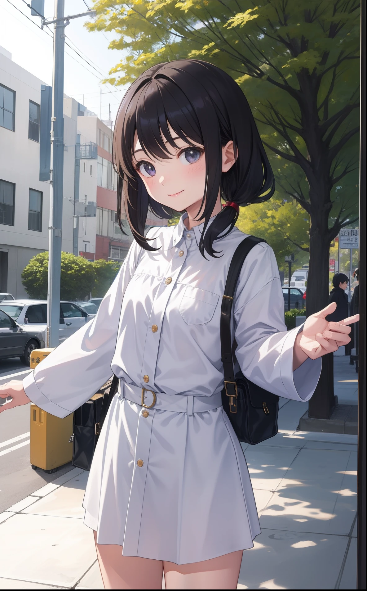 1girl in、AS-Adult、A smile、(small tits)、