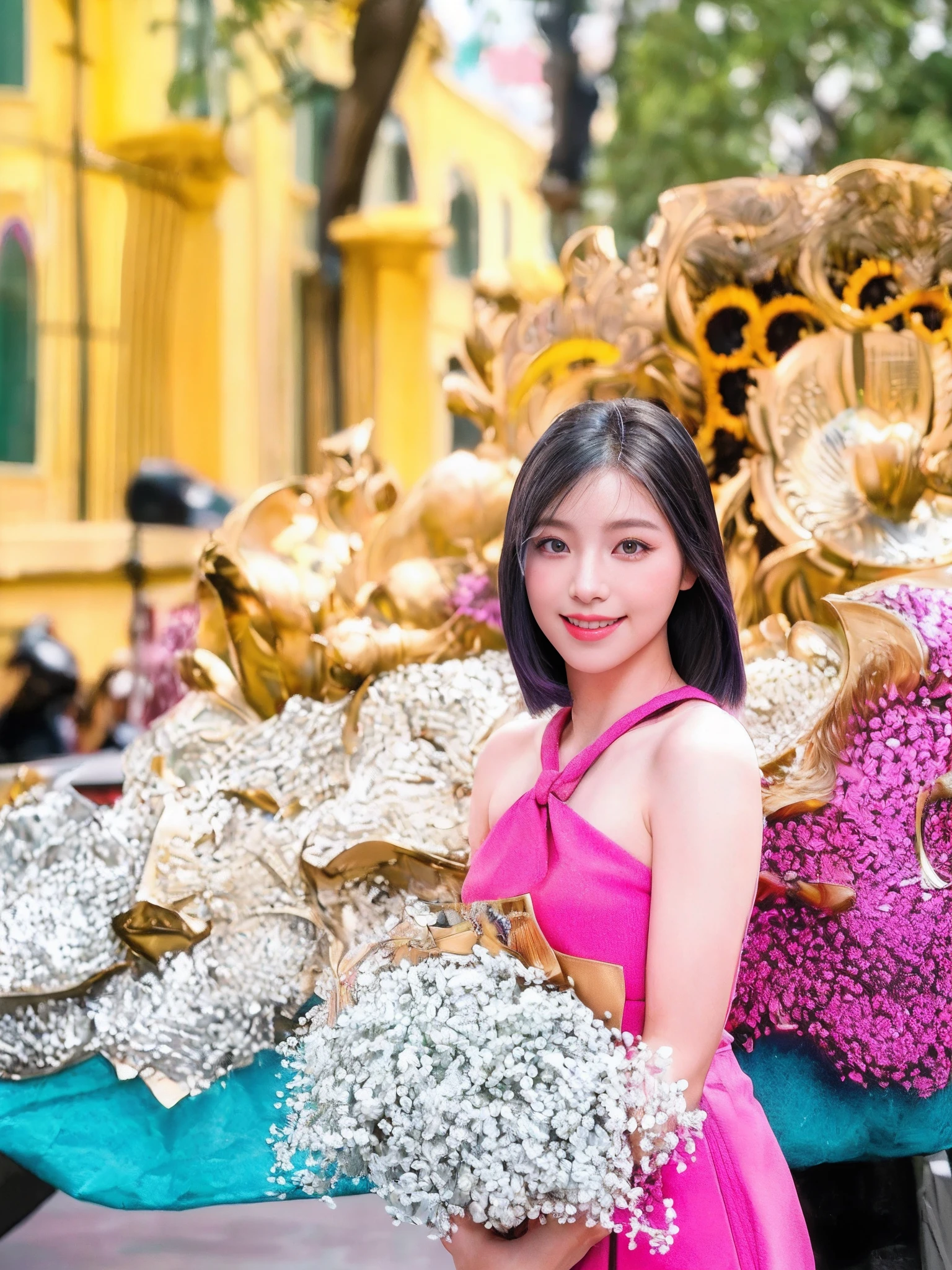 1girl,beautiful vintage color, instagram (photorealistic, high resolution:1.4), ((puffy eyes)), looking at viewer, , full body (8k, RAW photo, best quality, masterpiece:1.2), (realistic, photo-realistic:1.37),(sharp focus:1.2), professional lighting, photon mapping, radiosity, physically-based rendering, (pale skin:1.2),(small breasts:1.2), looking at viewer, (middle hair:1.5), portrait, purple eyes, (sliver hair:1.1),bangs, (simple background:1.4), solo, upper body, realistic,(masterpiece:1.4),(best quality:1.4),(shiny skin),fashi-girl,makeup,smile(skinny,closed mouth,shy :1.3) ,(standing,black Stewardess uniform,Necromancer:1.1),medium bust,sexy pose