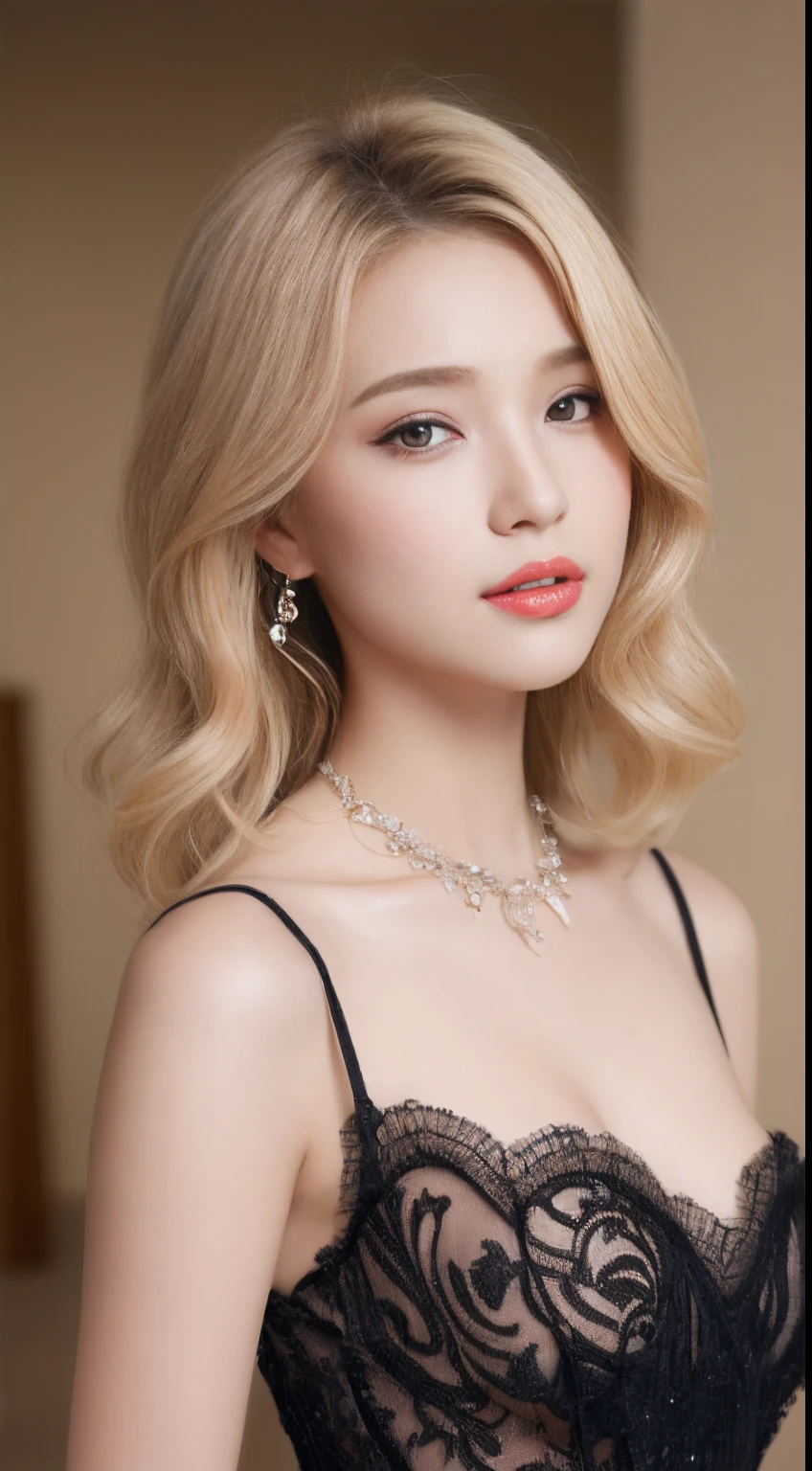 ((An ultra-high picture quality、top-quality、8k picture、​masterpiece:1.3))、Crisp focus:1.2、Beautiful woman with perfect body shape:1.4、The most beautiful face、Super Slender、abdominals:1.2、((blondehair、short-cut、Beautiful and big breasts:1.2、tchibi、)highest blonde hair、)、Perfect blonde hair、Perfect short hair、a wet body:1.5、Very delicate skin texture、A detailed eye、二重まぶた、German、 student、German beauty at 15 yfect five-finger、Delicate and perfect hands、perfect arms、perfect leg、perfect foot、night city background、Inside a luxury cabaret、perfect  eyes、Perfect makeup、red-lips、A slight smil、open the legs widely、Delicate hair、skinny  body、Ganimata leg opening、Hands behind the body、bich、high quality make up、Gorgeous and elegant hair、Bewitching face、Best Makeup、The cutest beauty in the world、Best Hair Styling、Stylish hair and makeup、The cutest in the world、(Gorgeous and elegant top-of-the-line pink dresses、)Finest pink dresses、Wear hair ornaments、Simple piercing、Glamorous atmosphere、Wear high-heeled shoes、Wear a luxurious necklace、Short stature、tchibi、Infant face、Wearing the most glittering luxury bracelet、Wearing a diamond anklet、Gentle face、Perfect young face、Innocence、Overall dark、Full Lolita Face、a baby face、Sexy Cst、Sexy face、Sexy little girl、Chic and classses、Everything is very beautiful、Lace luxury panties look perfect、Finest Long Dresses、Interior background of the cabaret、Luxury Pearl Necklace、Thin thin eyebrows、Young German 15 years old、