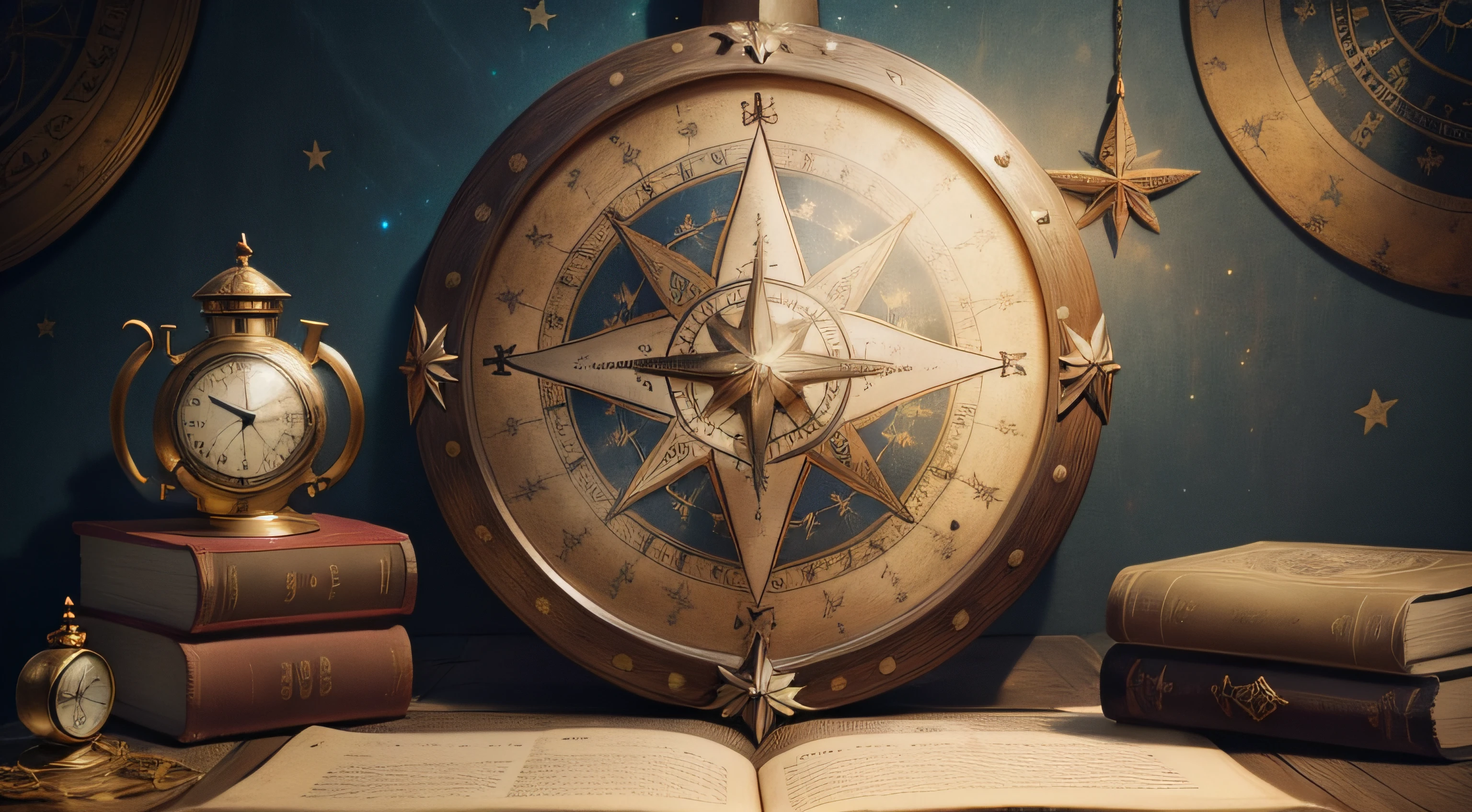arafed image of a paper with a picture of a star and a compass, old paper, old parchment, faded parchment, western background, yellowed paper, alchemist library background, galaxy background, museum background, steampunk background, poster background, loading screen, personal room background, grimoire page, wallpaper - 1 0 2 4, old weathered paper