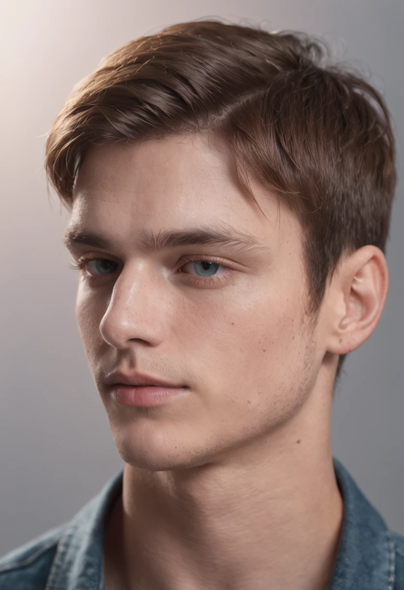 beautiful men, freckles, dark makeup, hyperdetailed photography, soft light, head and shoulders portrait, cover, matt(studio portrait:1.2) of beautiful 20 years old beautiful boy ihtiandr wearing silver bodysuit, wet hair, dreamlike blue eyes, big waves, evening, sharp focus, epic lighting, detailed face, subsurface scattering, f2, 35mme photo --ar 132:161 --s 750 --v 5.2