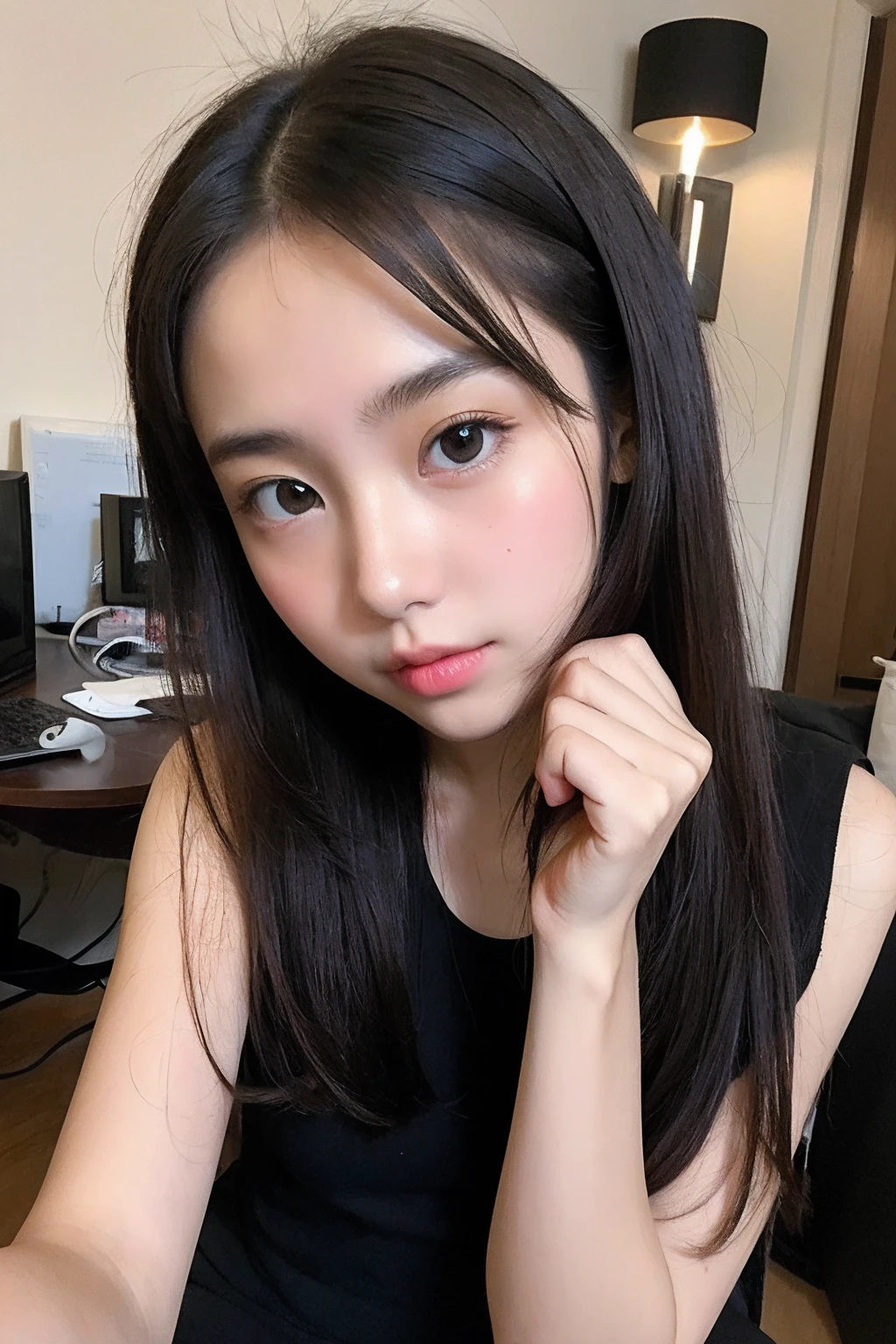 Female petite and cute exposed body