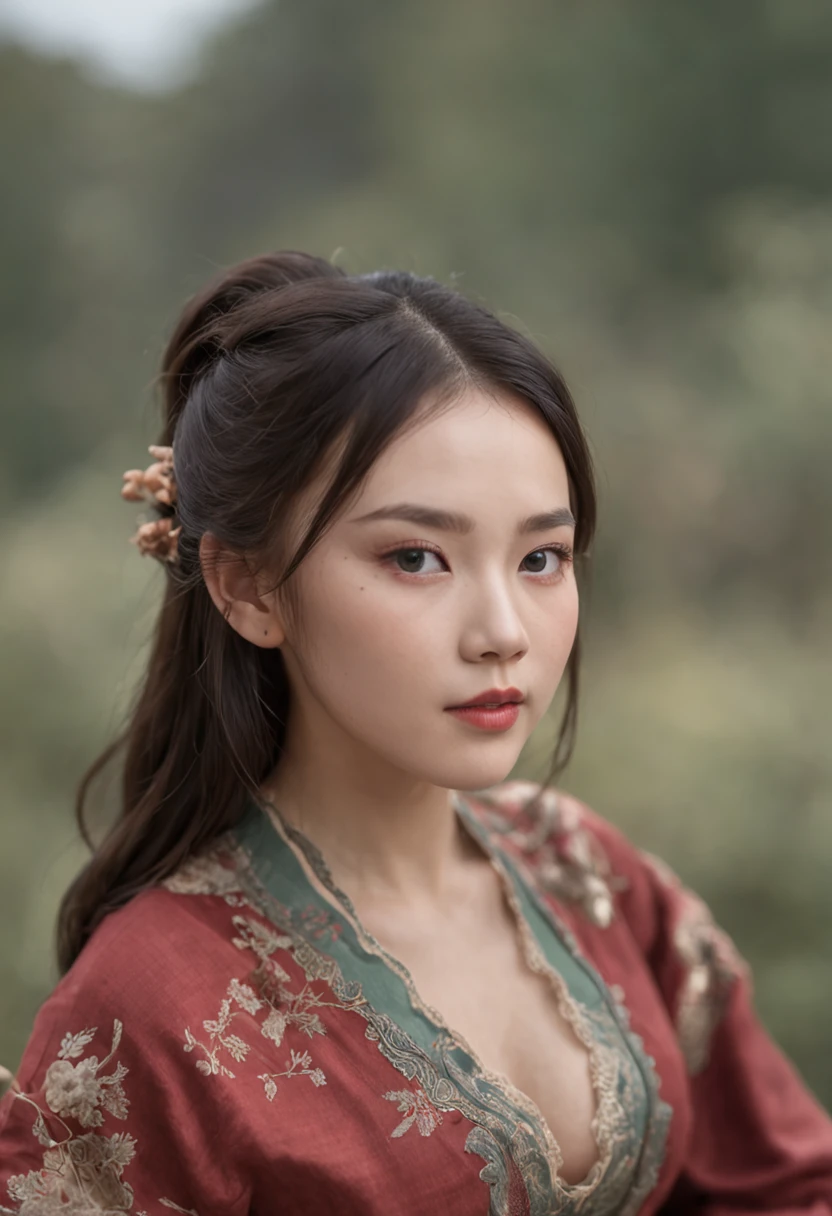 Chinese girl all over,huge-breasted:1.7