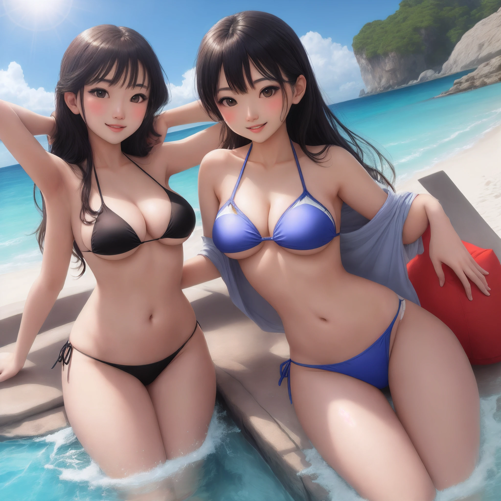 Najiaa in bikini