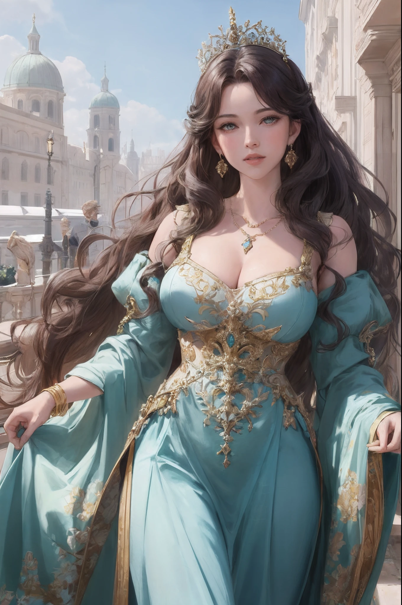 NIGHT、,(dark blue theme,),in summer,(s pubic hair　natural,:1.9),1girl,on a street of 2020s Florence,full body,black color hair,very long hair,grin，,navel,crowd,(Florence Cathedral background),Dynamic Angle,Dynamic Poses,out door，,Italian Venice style architecture,High color saturation,Color saturation,(jewelry:1.9),putting on jewelry, Warm light,Warm light,
Raytracing,cinematic Lighting,(Raw photo:1.2), (photorealistic:1.4), absurds, unbelievably absurd, Huge File Size , super cum-detailliert, Highresolution, extremely detailed,best quarity ,걸작，, illustration, an extremely delicate and beautiful, extremely detailed ,CG ,Unification ,8k wallpaper, Amazing, Fine detail, 걸작，,best quarity, pureerosfaceace_v1,Ulzzang-6500-v1.1,