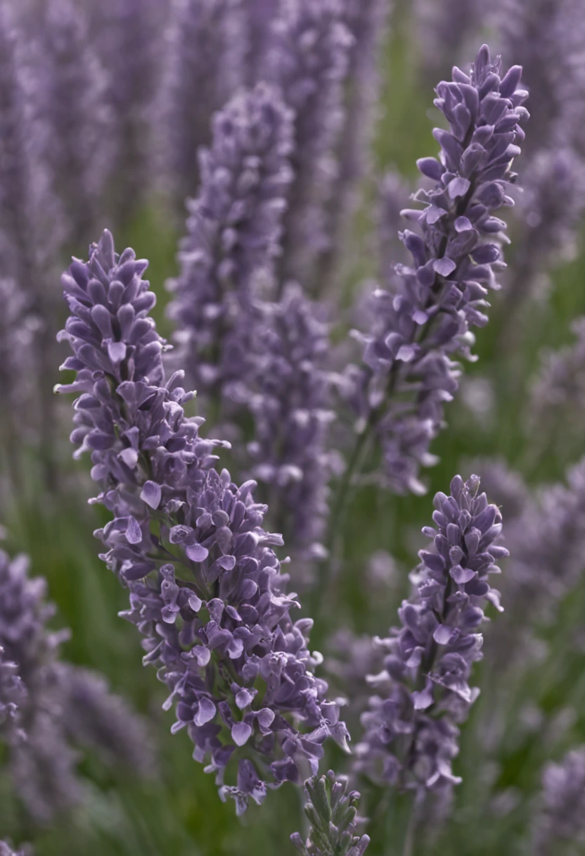 A7R5,Sony 851.4 lenses,Photograph the flowers,Macro,lavender,There are water droplets on lavender,4K,超高分辨率