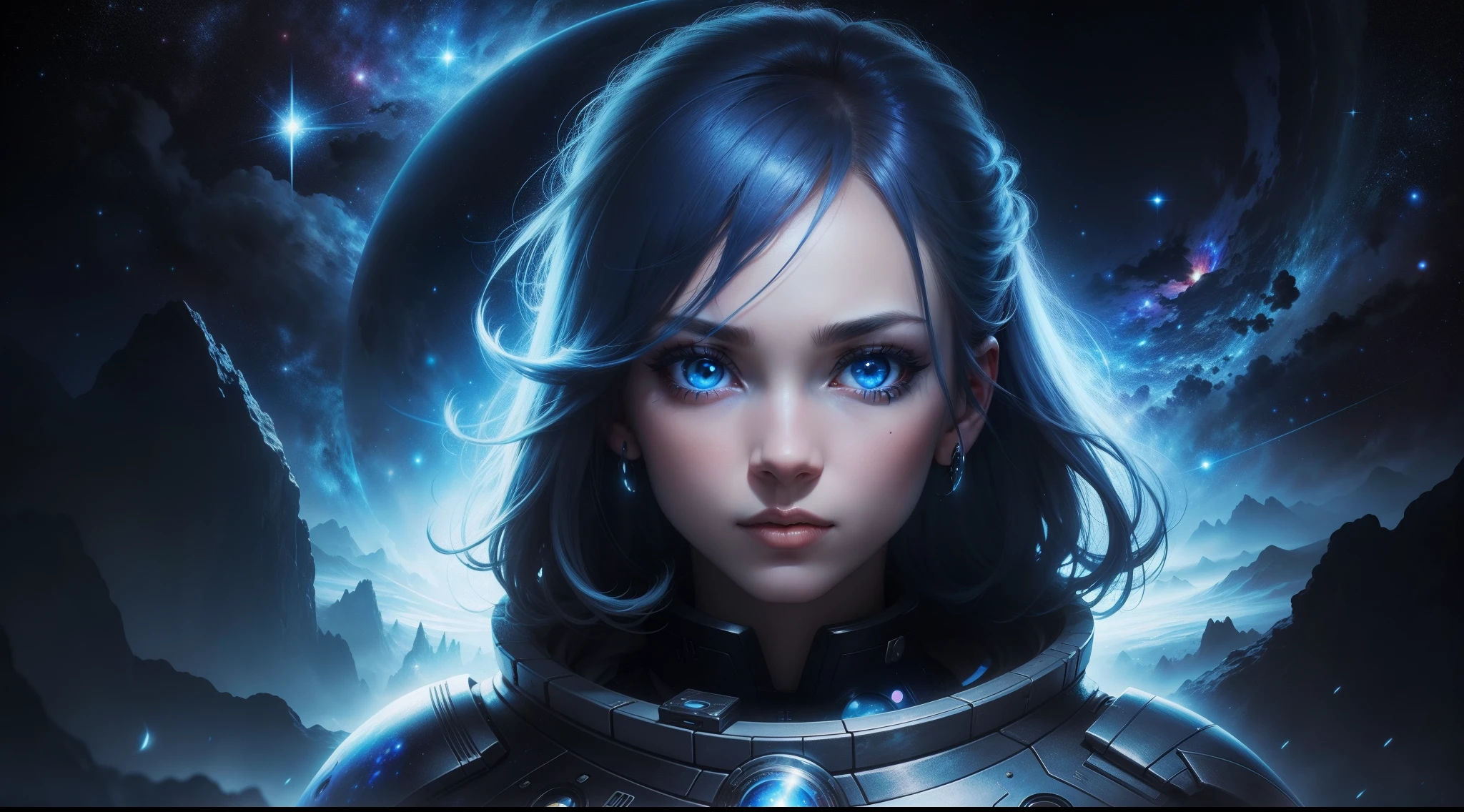 Blue Eye in the Galaxy, Fantasia, Space Vision
