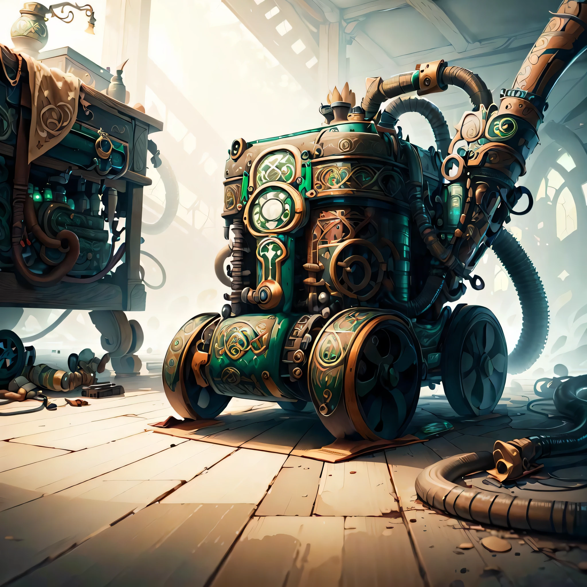 CeltPunkAI
vacuum cleaner , detailed, intricate