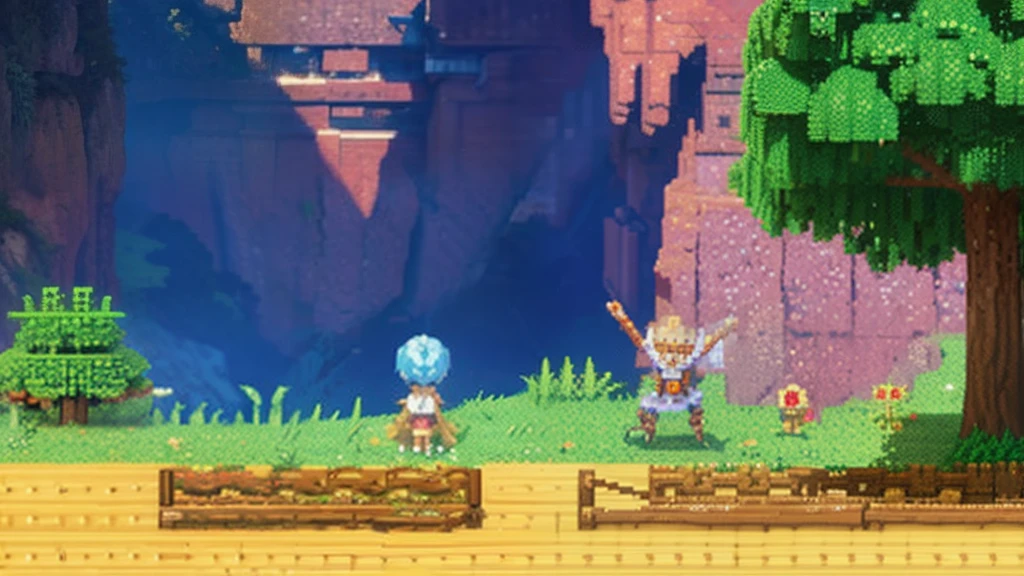 鸟山明风格，Flat pixel games《dragon quest》，Game monster design，（angelicales：1.4），16-bit pixels