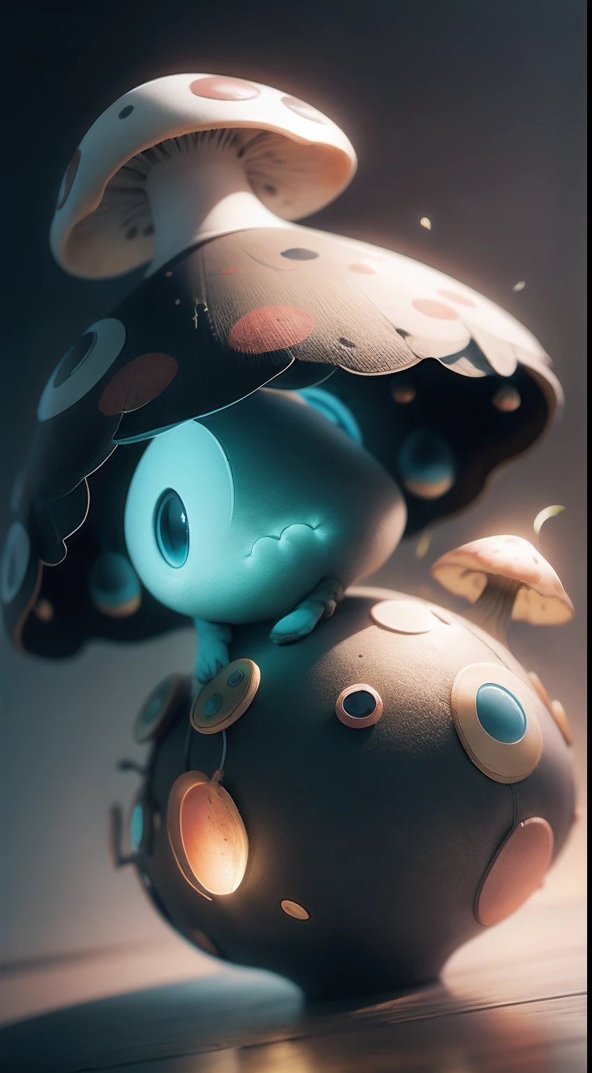 Mushroom spirit creatures