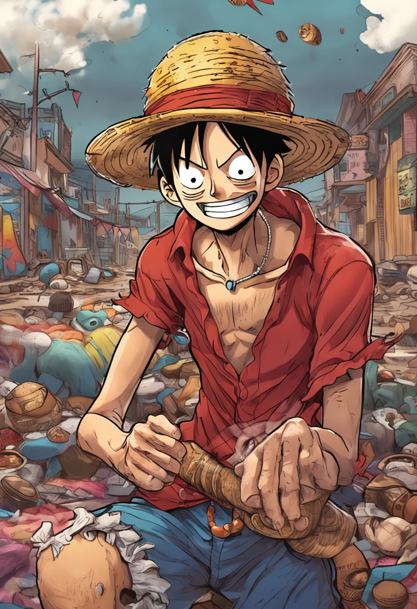 Although Luffy from One Piece、He's Jack.
