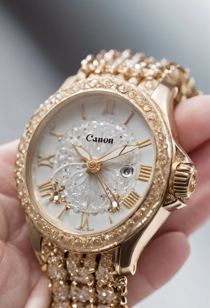 It was as if the light snow had melted,Cold metal was exposed,Gives you whiteness and flawlessness when it doesn't melt,But after melting, There is nothing left,Chilling... The golden clock spins in the eyes,The white moon season dots the feet,White gemstones,With ruffled trim