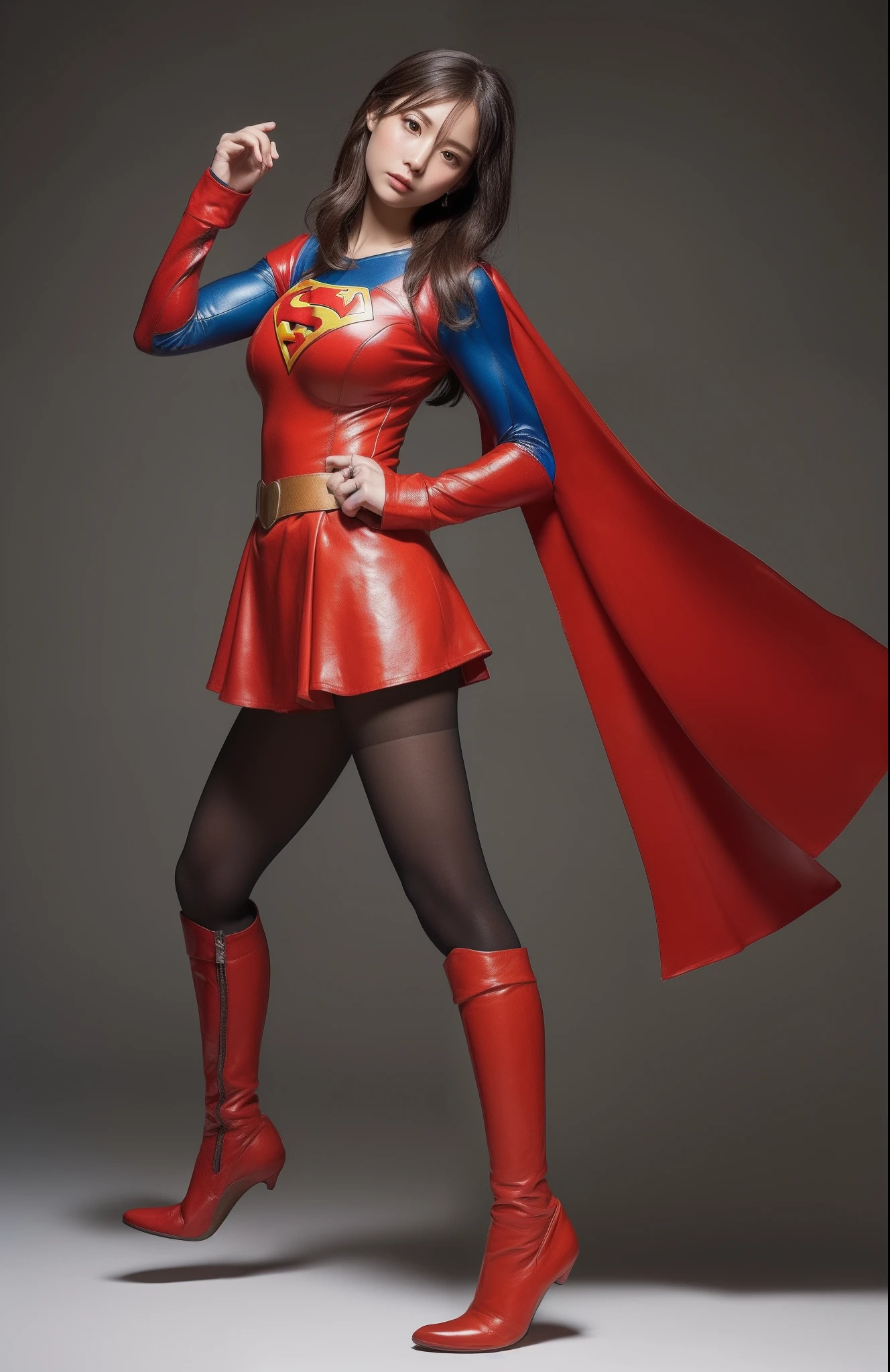 Star Superheroine Classic Set with Red Boots