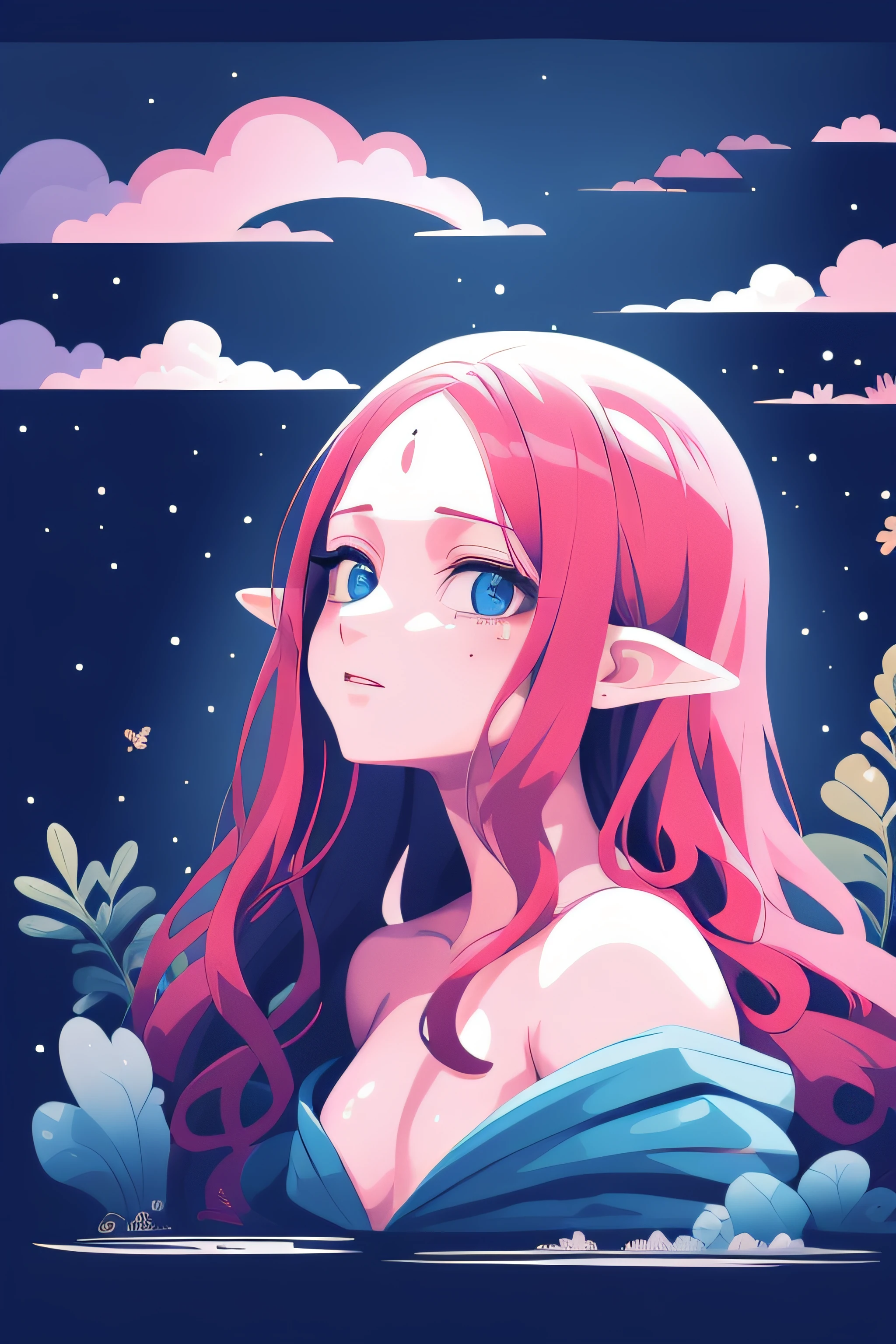 (the lord of the rings), (obra maestra), (parte superior del cuerpo), (sujetador), retrato, 18-year-old red-haired girl, sexy, Mirando al espectador, cabello largo trenzas, ojos grandes azules, small mouth, labios grandes detallados, 4--old l, sad emotional expression, Peinado de capas frontales, girl face, desnuda, Enfoque facial,, perfect composition, fondo oscuro astral, Hiperrealista, Kinematic, Super detailed, 8k, alta calidad, Arte de tendencias, tendencias en Artstation, foco nítido, Foto de estudio, Detalles intrincados, Altamente detallado,