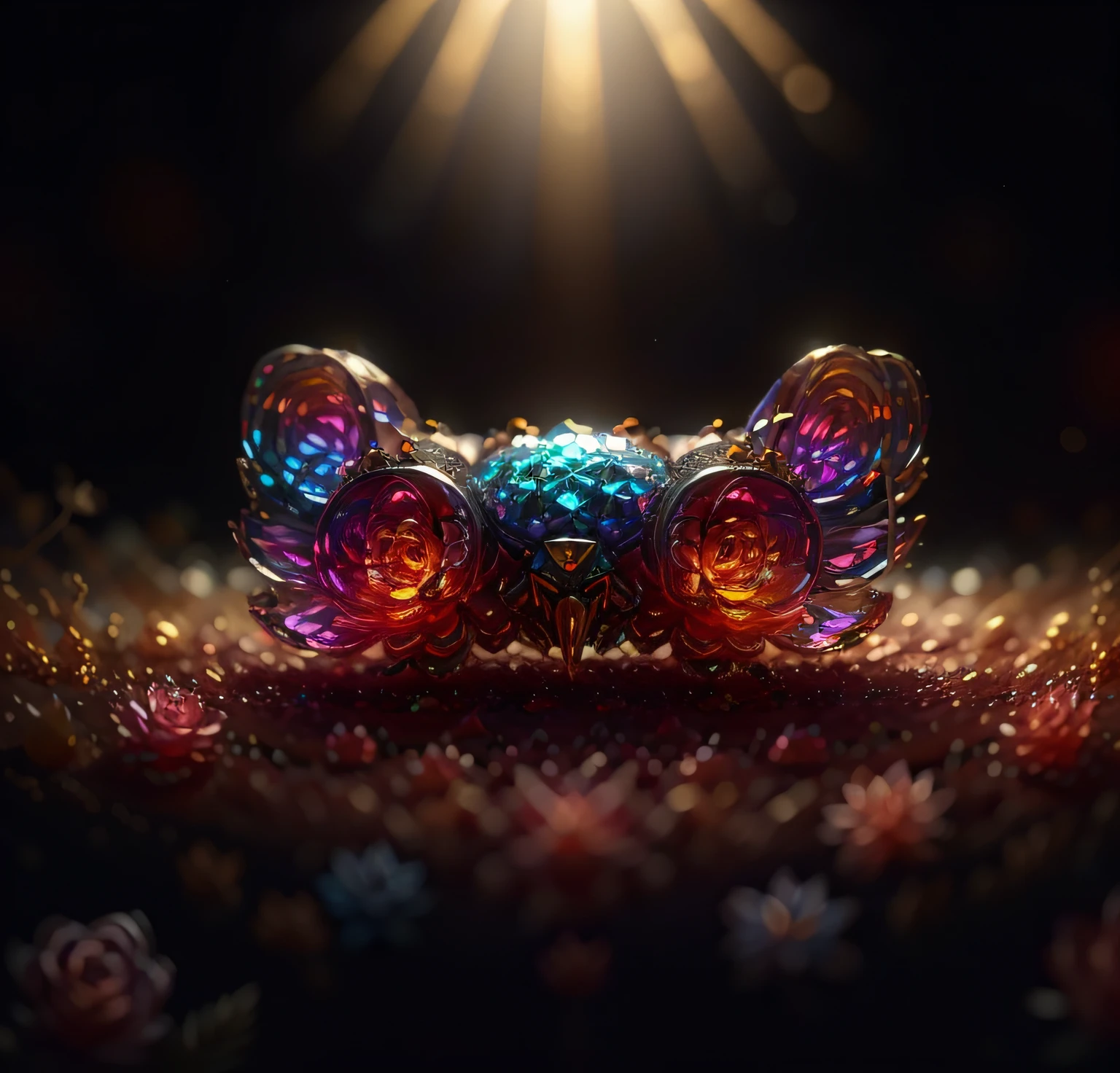 Masterpiece, Best quality, Type art,crystal，Texture , heavily stylized, 4K,， unreal engine 5 render,